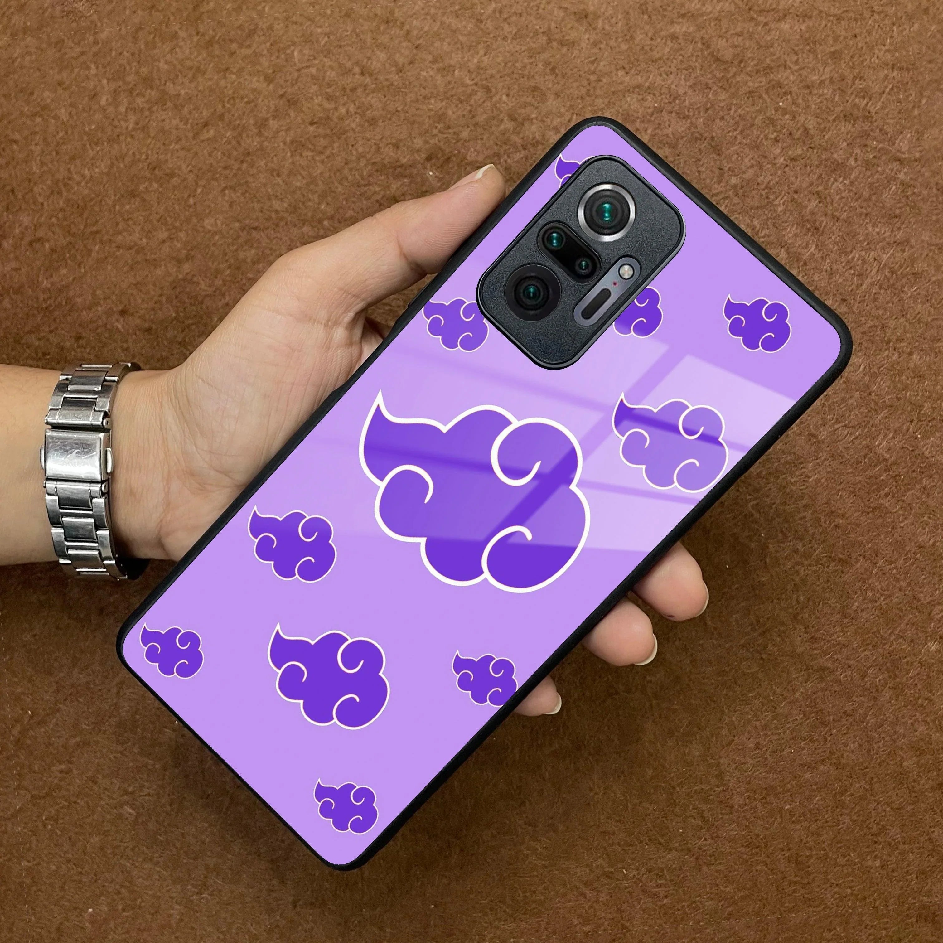 Purple Cloud Mobile Glass Phone Case Cover For Redmi/Xiaomi - ShopOnCliQ