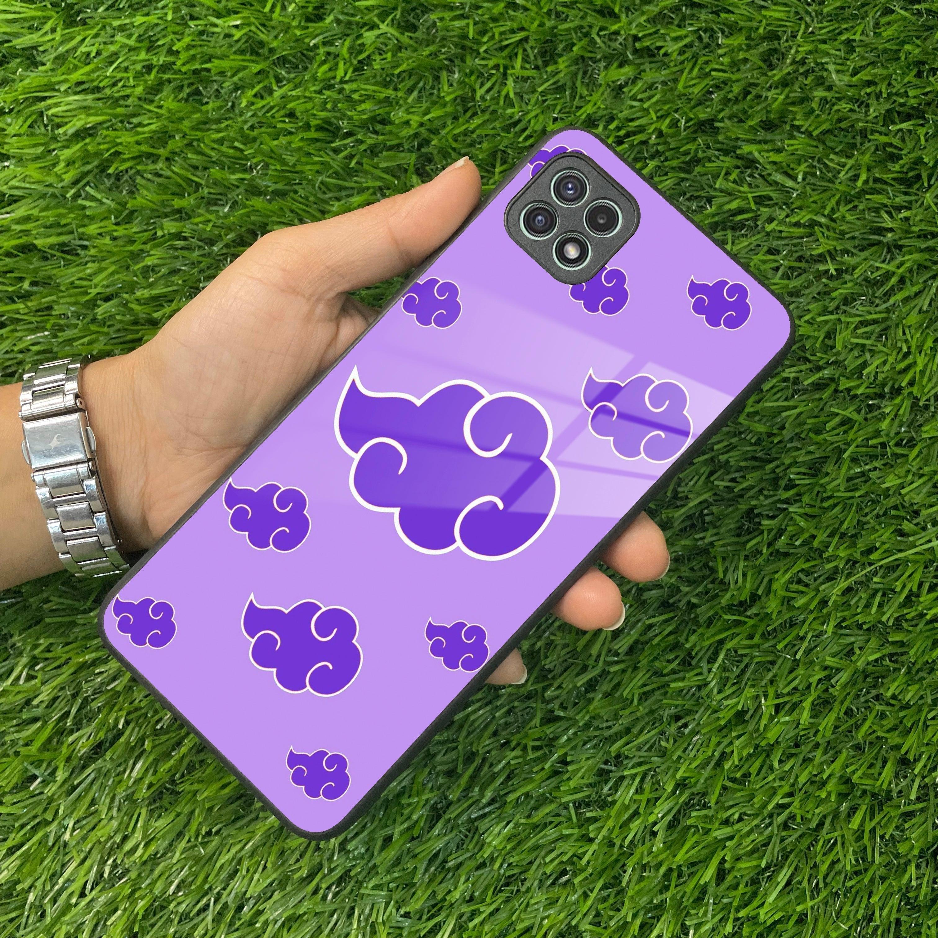 Purple Cloud Mobile Glass Phone Case Cover For Samsung - ShopOnCliQ