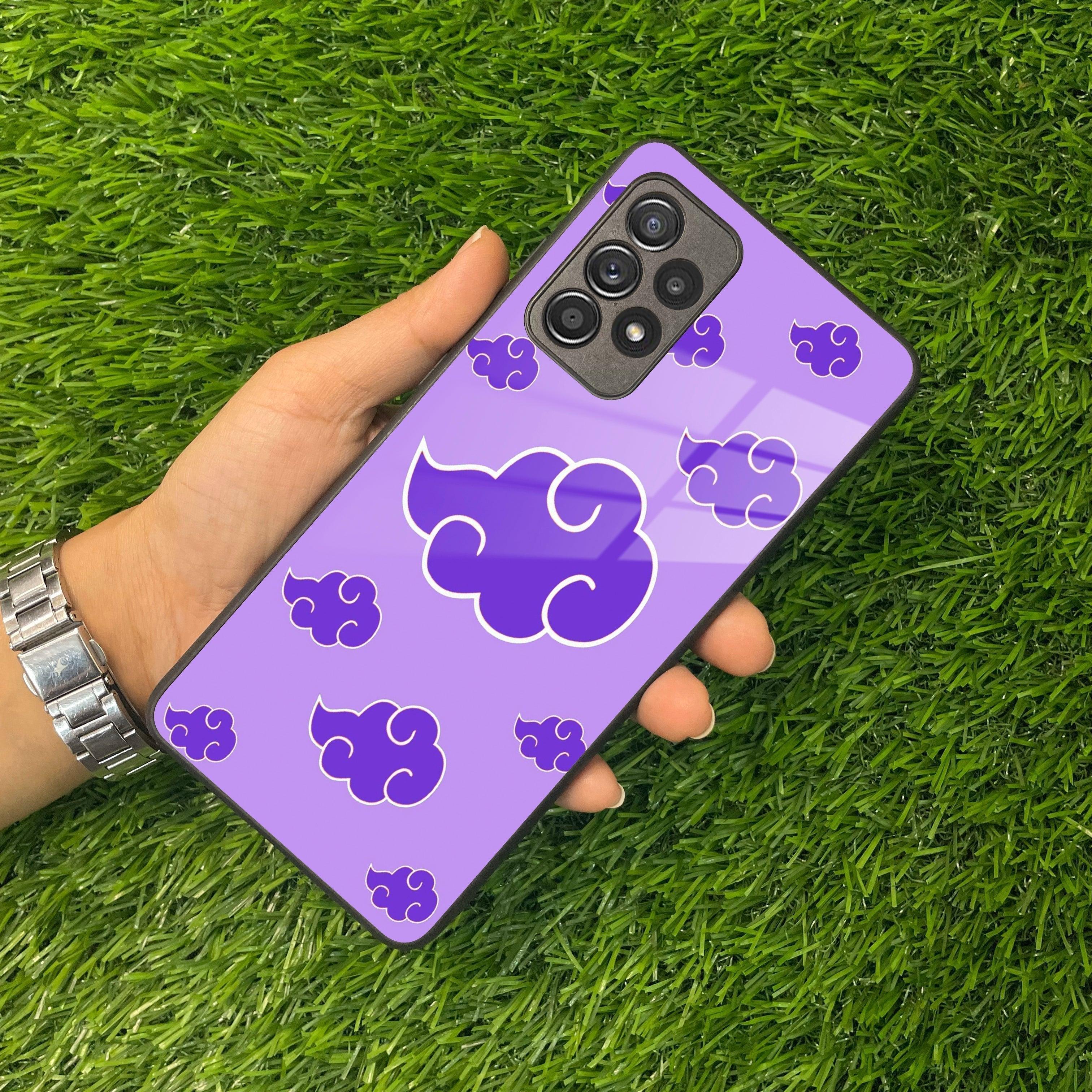 Purple Cloud Mobile Glass Phone Case Cover For Samsung - ShopOnCliQ