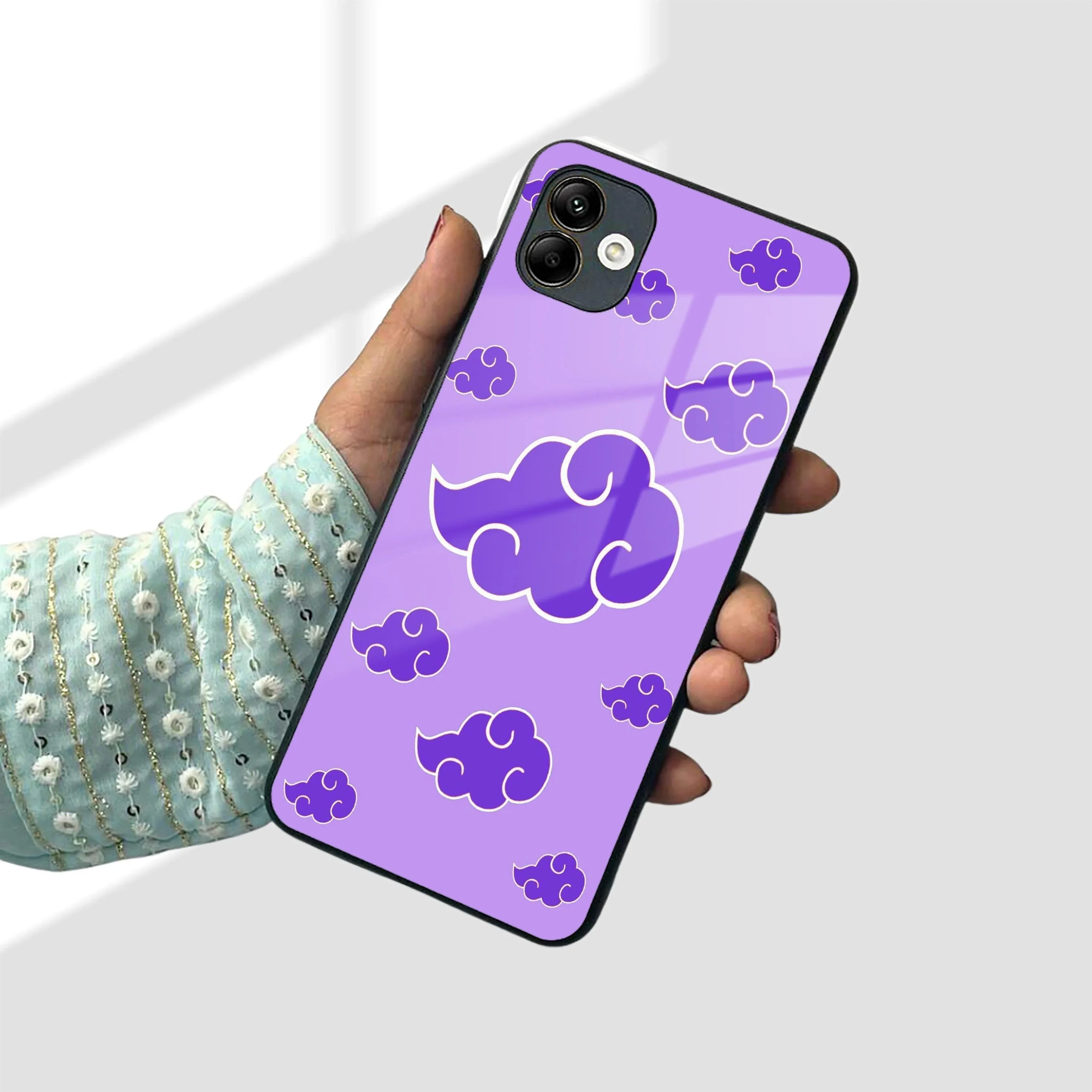 Purple Cloud Mobile Glass Phone Case Cover For Samsung - ShopOnCliQ