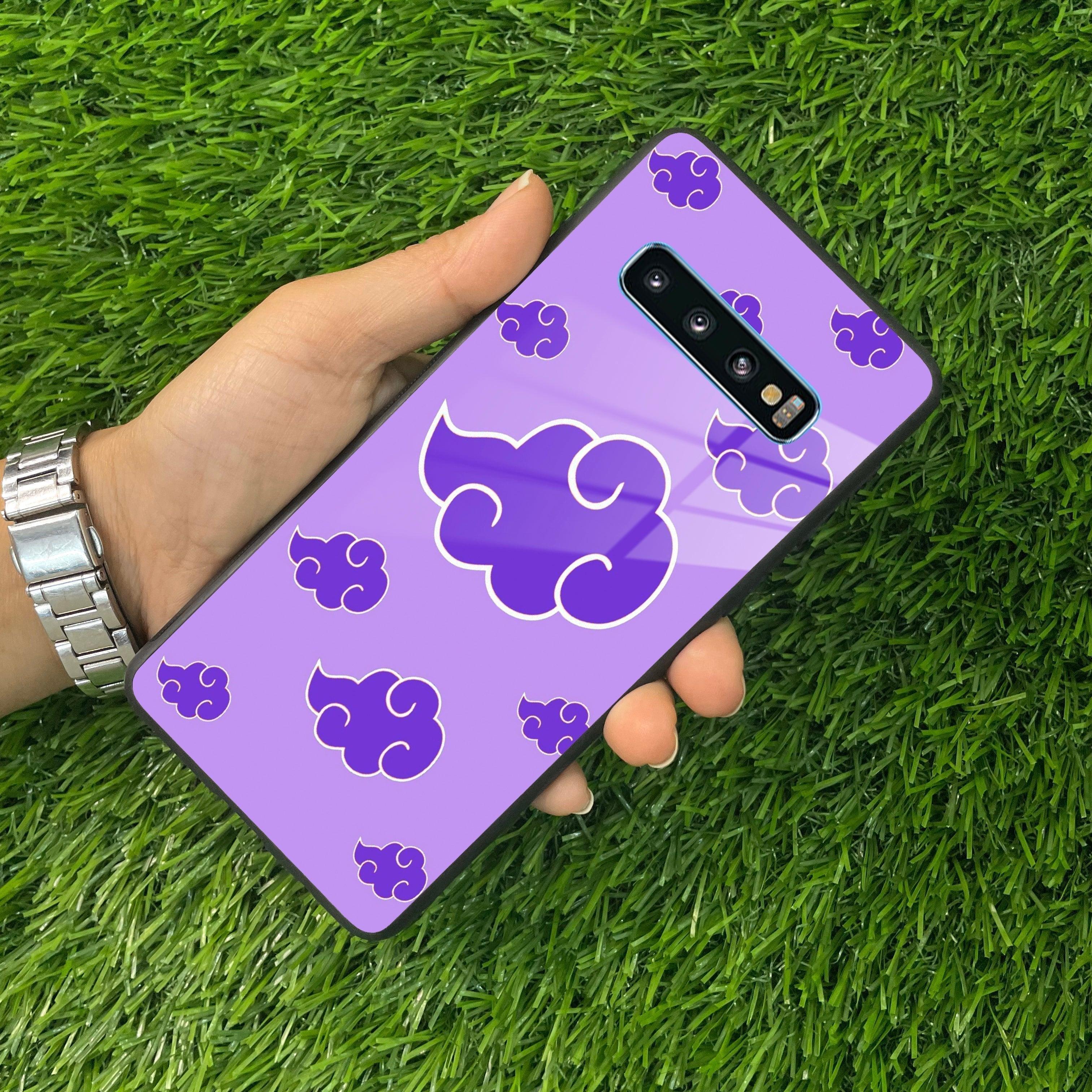 Purple Cloud Mobile Glass Phone Case Cover For Samsung - ShopOnCliQ