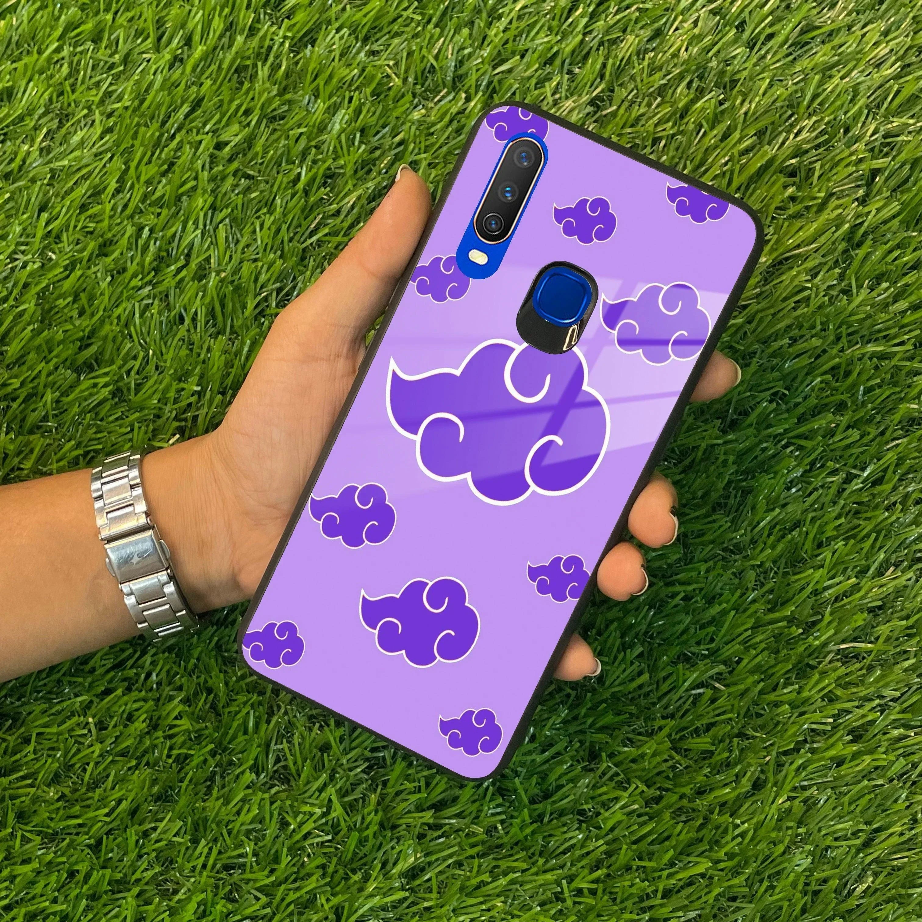 Purple Cloud Mobile Glass Phone Case For Vivo - ShopOnCliQ