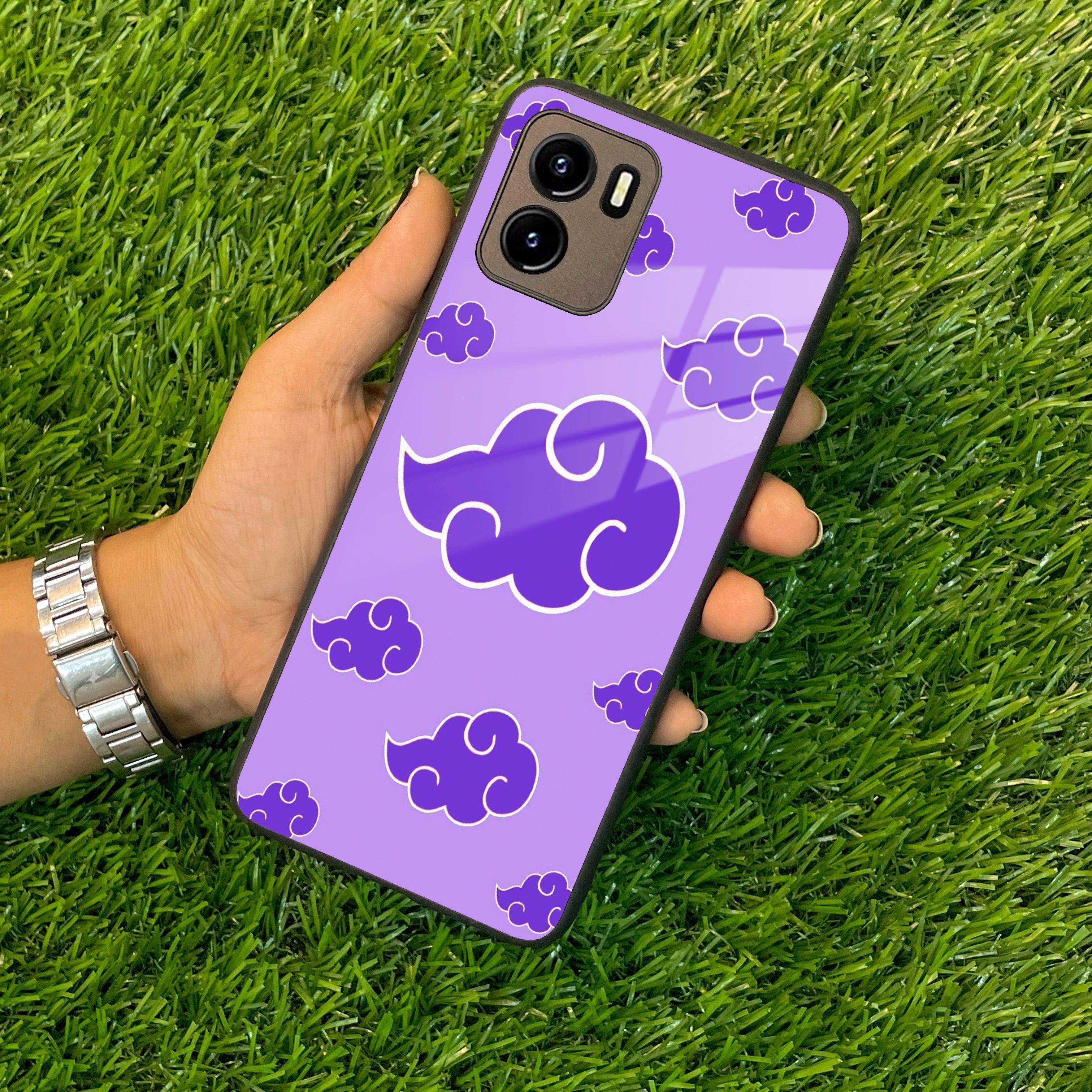 Purple Cloud Mobile Glass Phone Case For Vivo - ShopOnCliQ