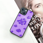 Purple Cloud Mobile Glass Phone Case For iPhone - ShopOnCliQ