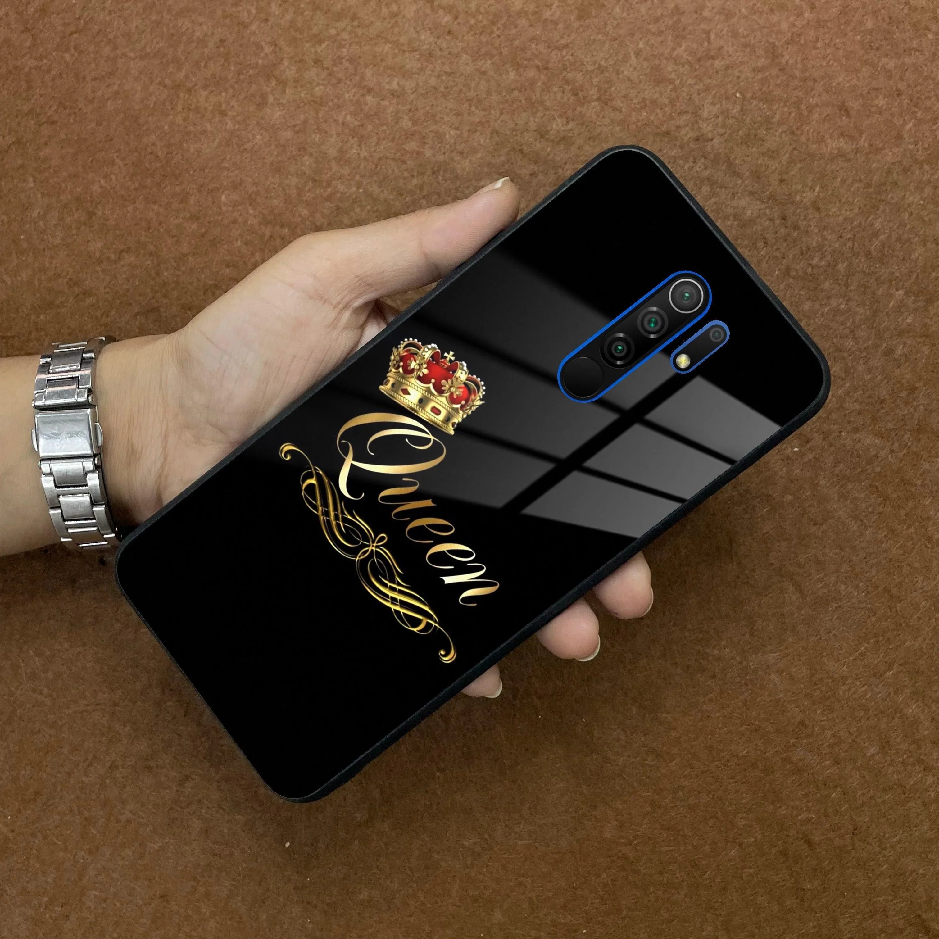 Cute Queen With Crown Glass Case For Redmi/Xiaomi - ShopOnCliQ