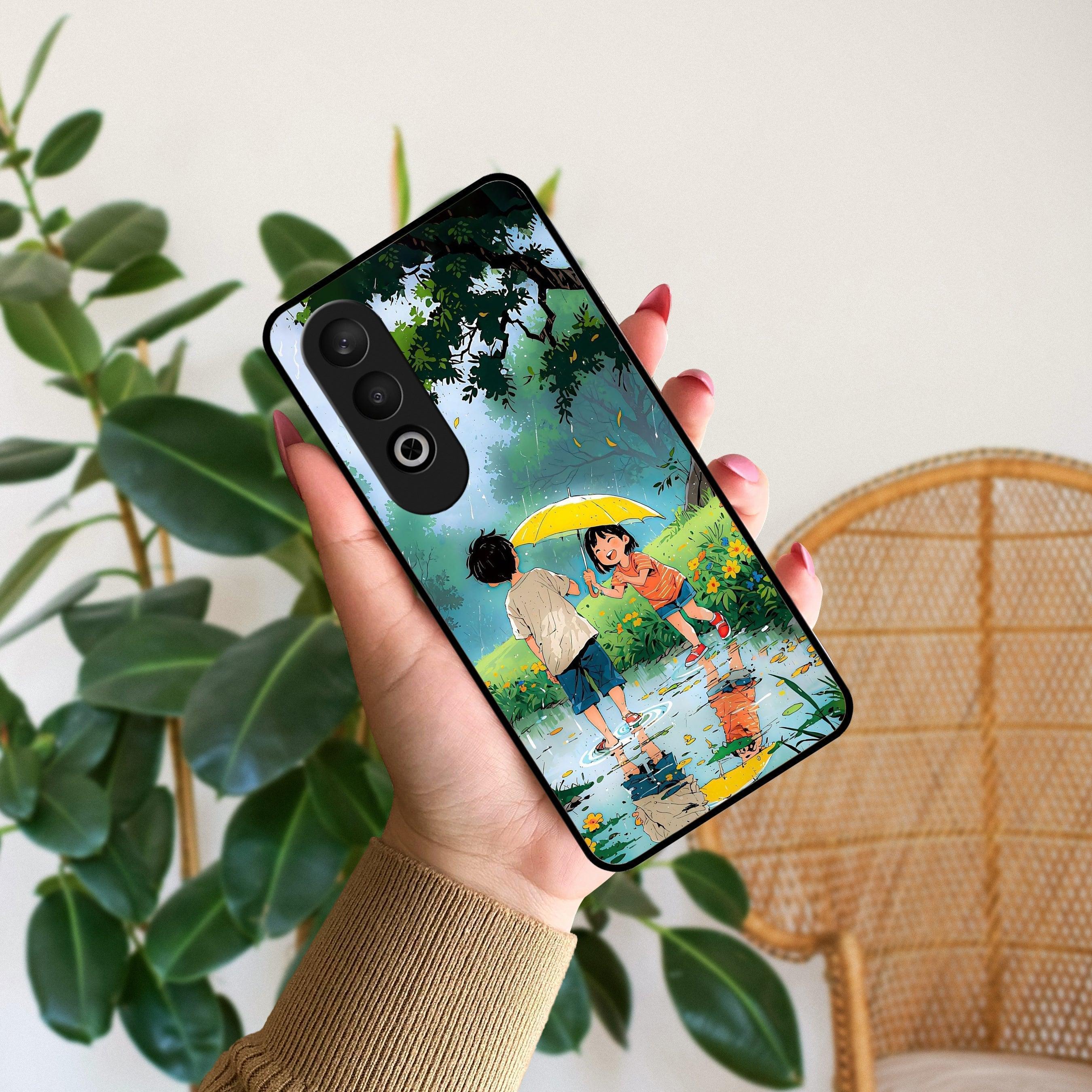 Raindrop Moments Glass Case Cover For OnePlus - ShopOnCliQ