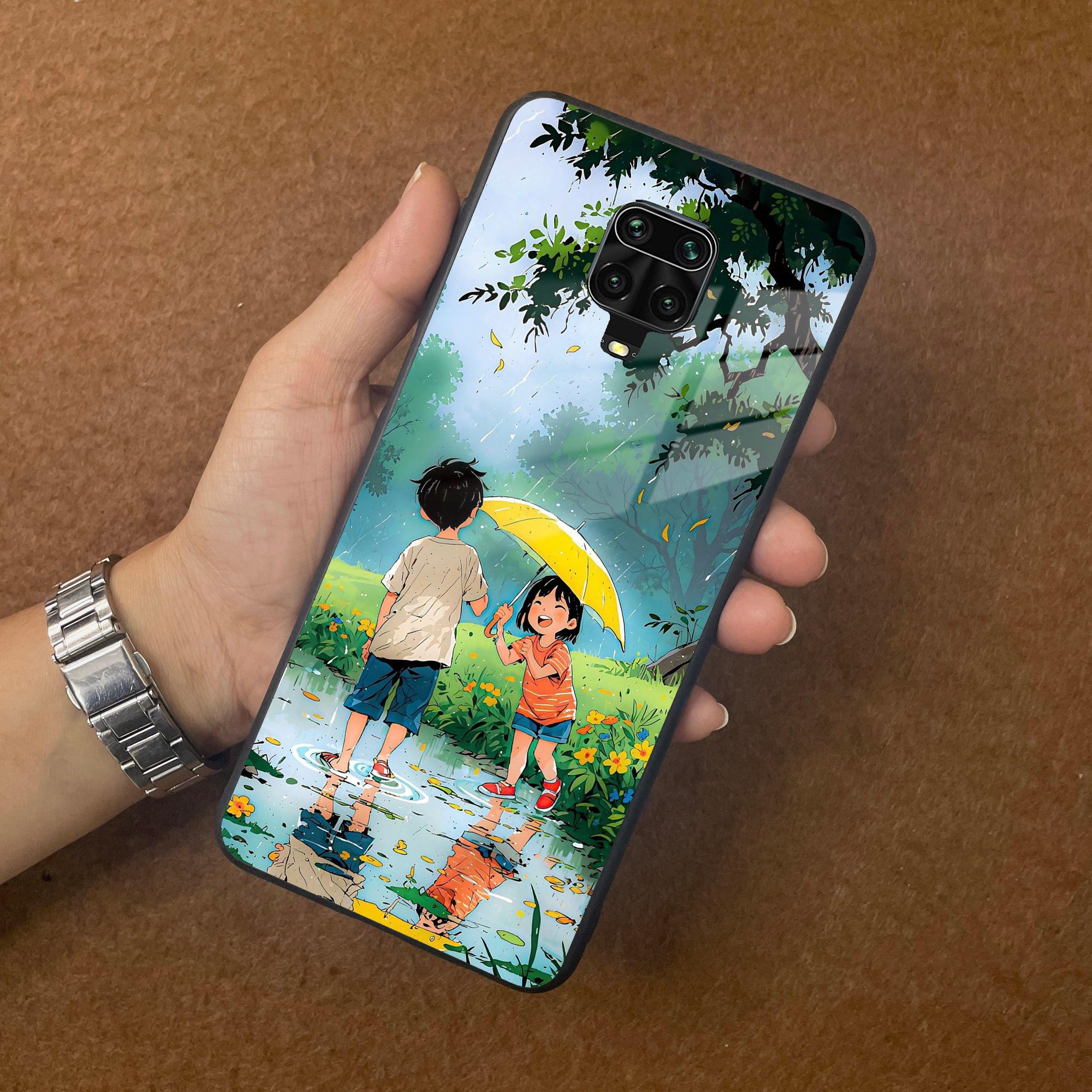 Raindrop Moments Glass Case Cover For Poco - ShopOnCliQ