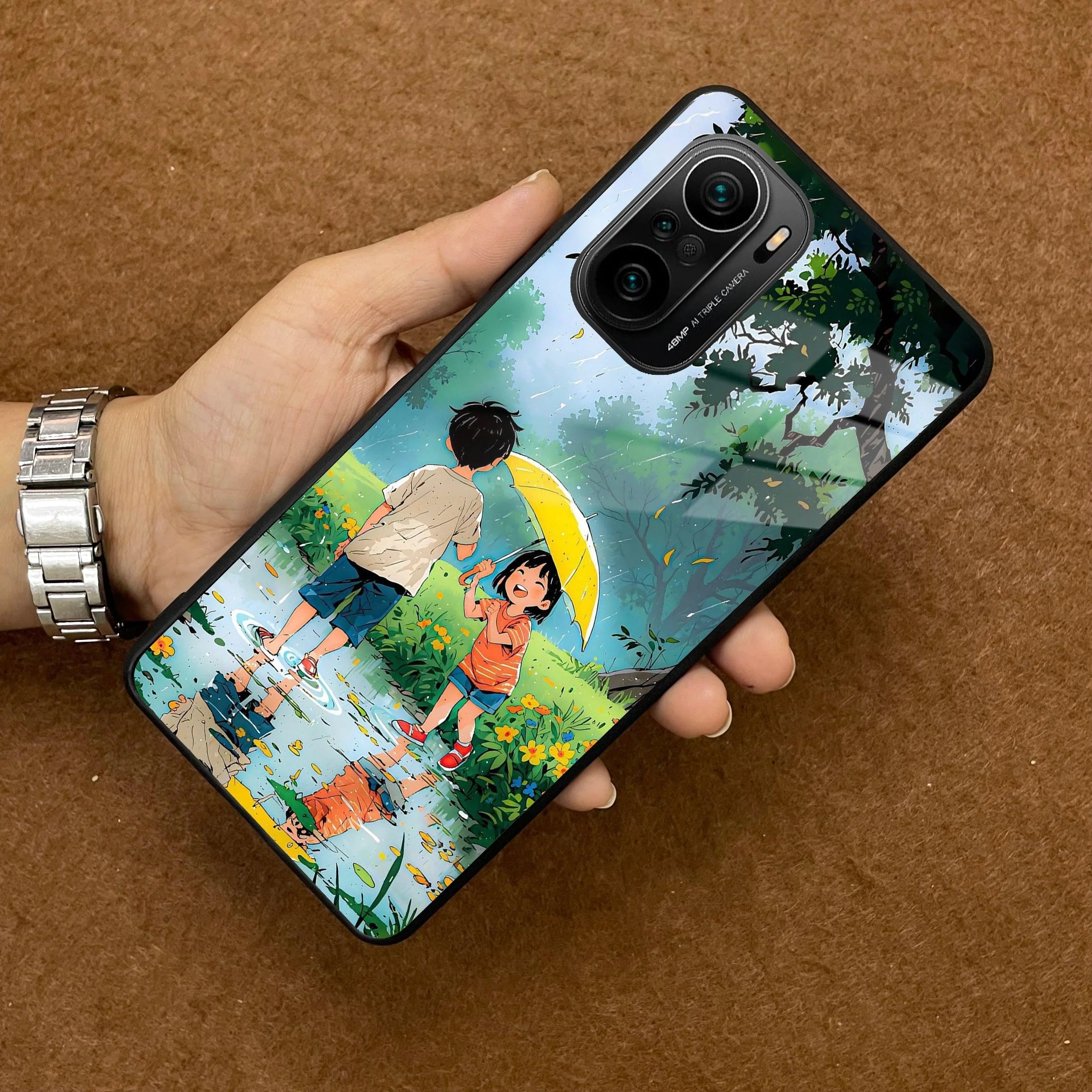 Raindrop Moments Glass Case Cover For Redmi/Xiaomi - ShopOnCliQ