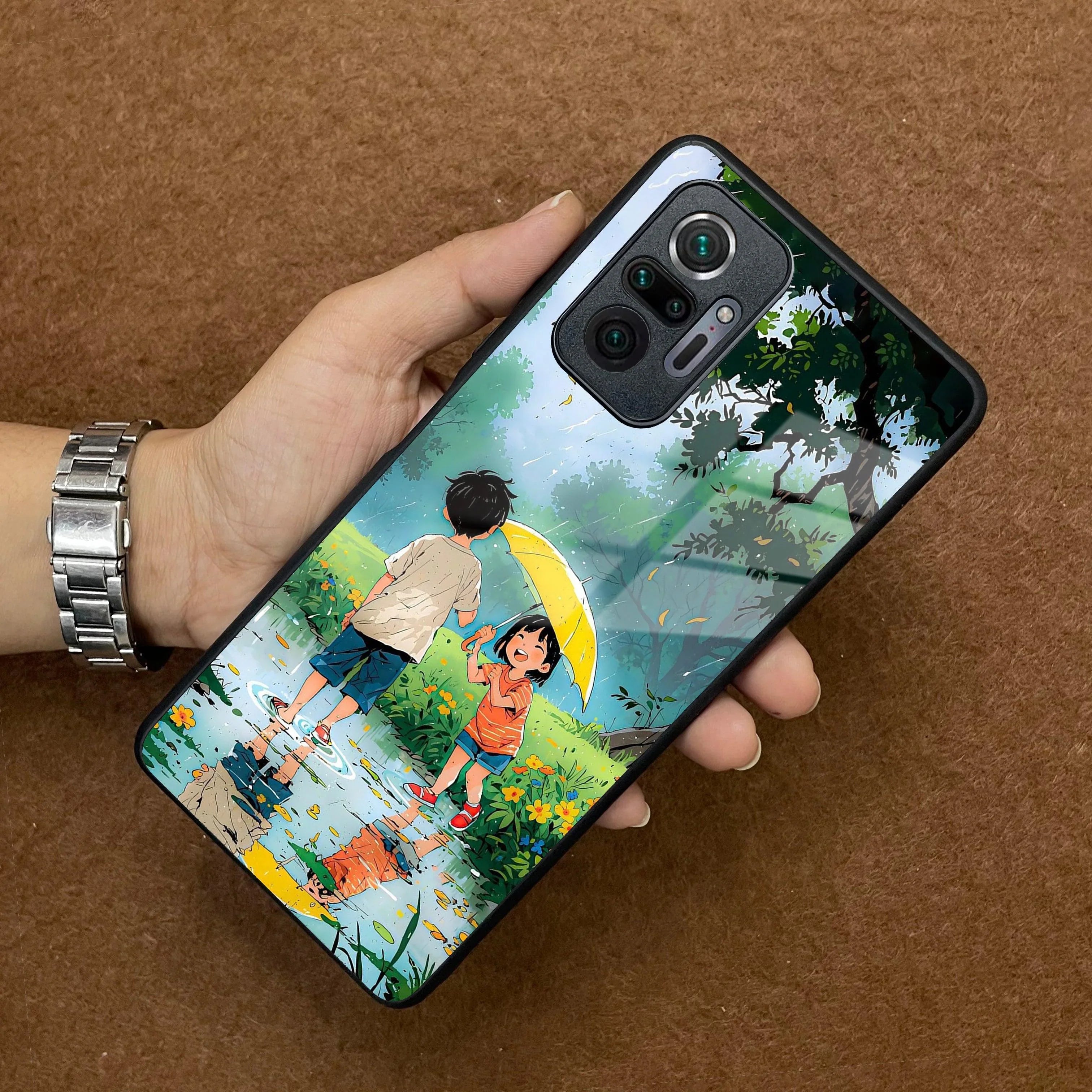 Raindrop Moments Glass Case Cover For Redmi/Xiaomi - ShopOnCliQ