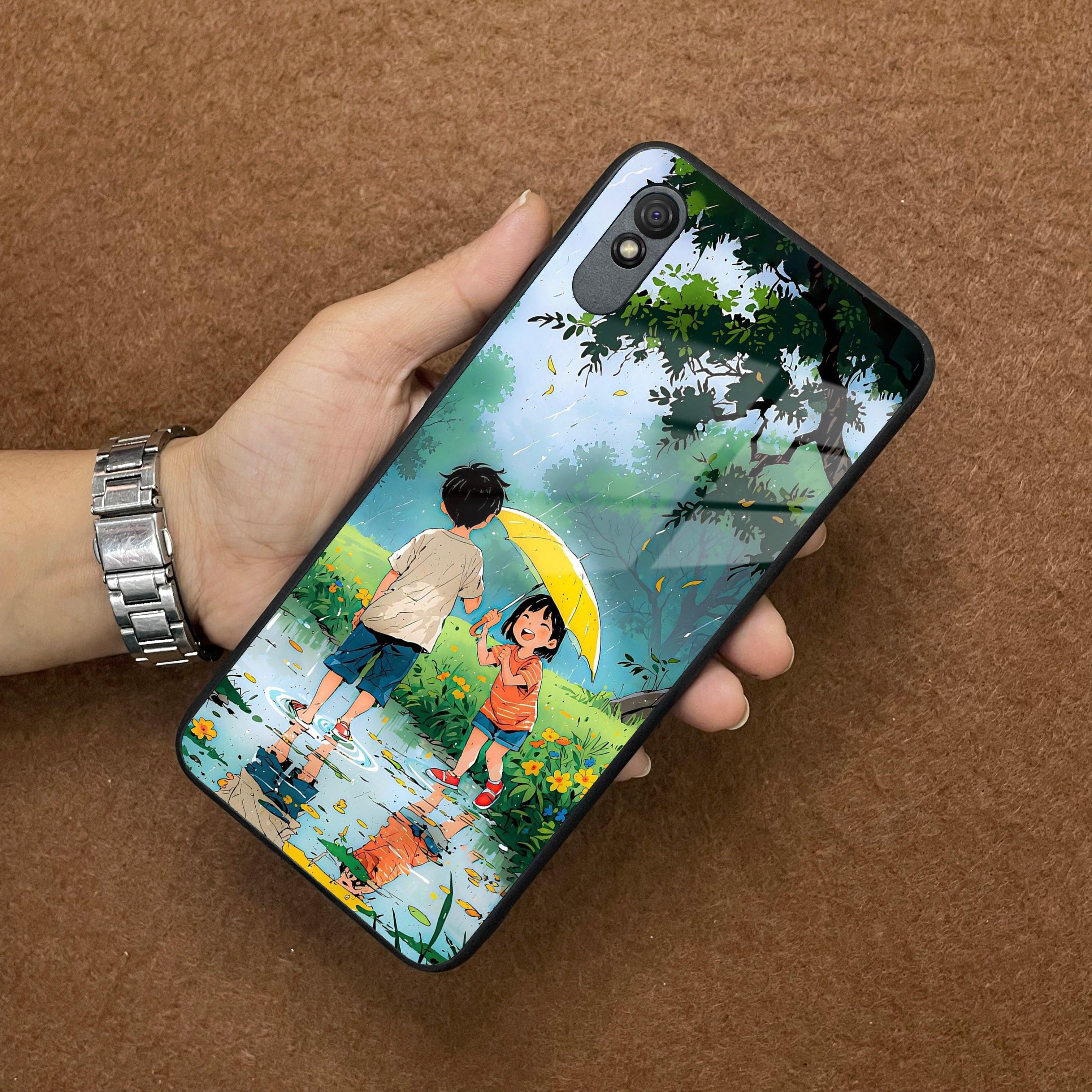 Raindrop Moments Glass Case Cover For Redmi/Xiaomi - ShopOnCliQ