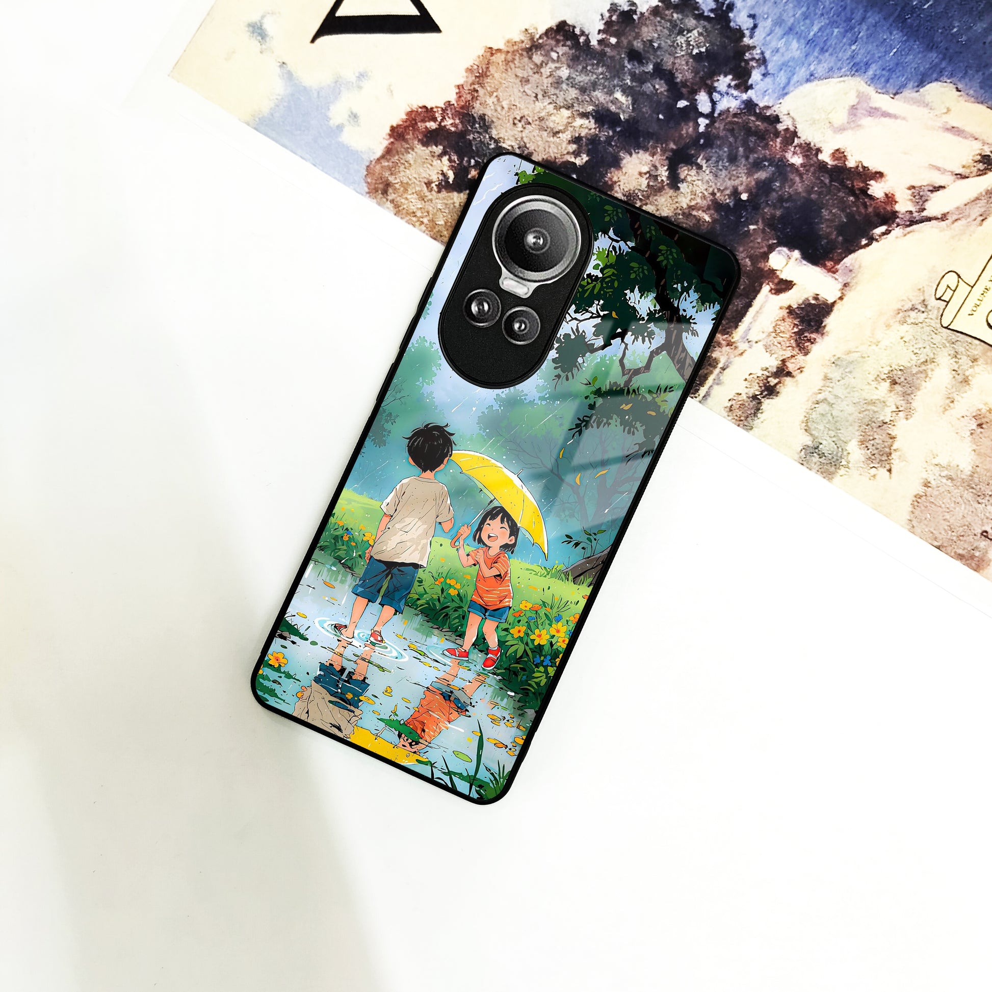 Raindrop Moments Metal Case Cover For Oppo ShopOnCliQ