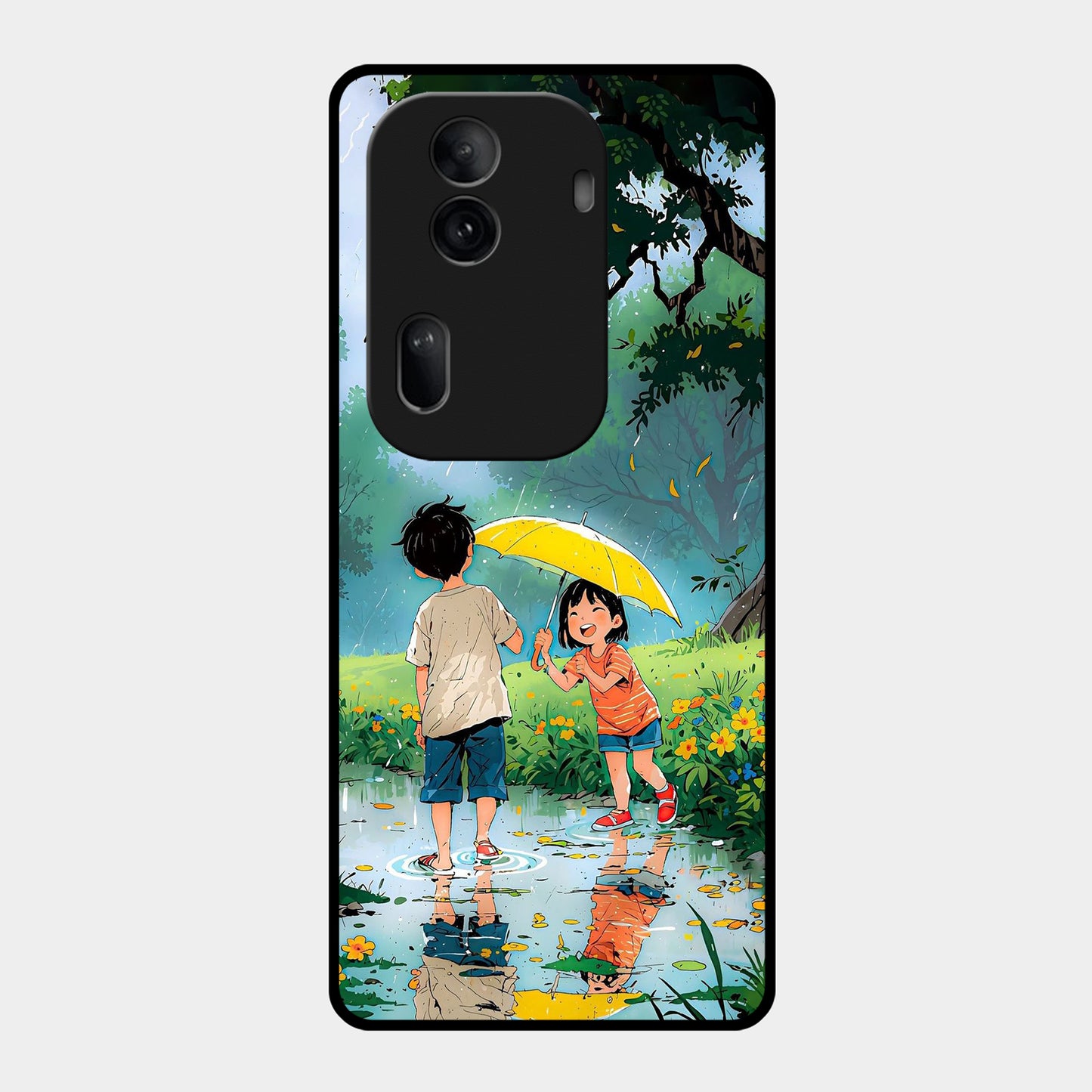 Raindrop Moments Metal Case Cover For Oppo - ShopOnCliQ