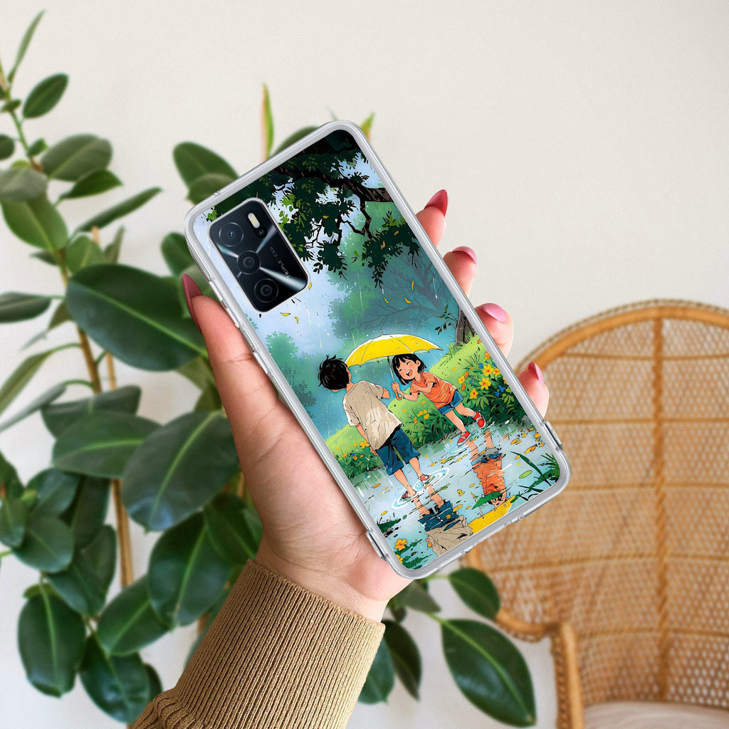 Raindrop Moments Anti Yellow Case For Oppo A16
