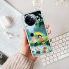 Raindrop Moments Transparent Silicon Case For Redmi Note 13 Pro Plus 5G