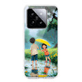 Raindrop Moments Transparent Silicon Case For Xiaomi 14 5G