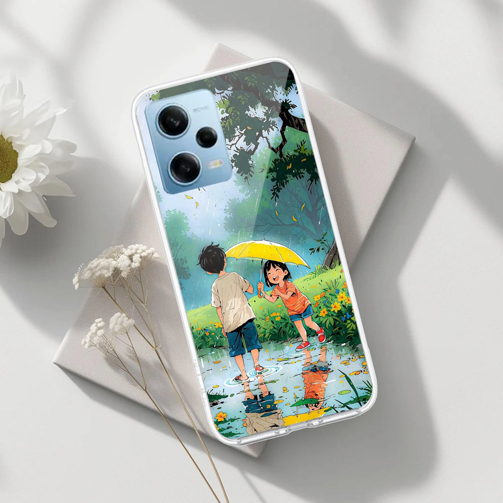 Raindrop Moments Transparent Silicon Case For Redmi Note 10 Pro / Redmi Note 10 Pro Max