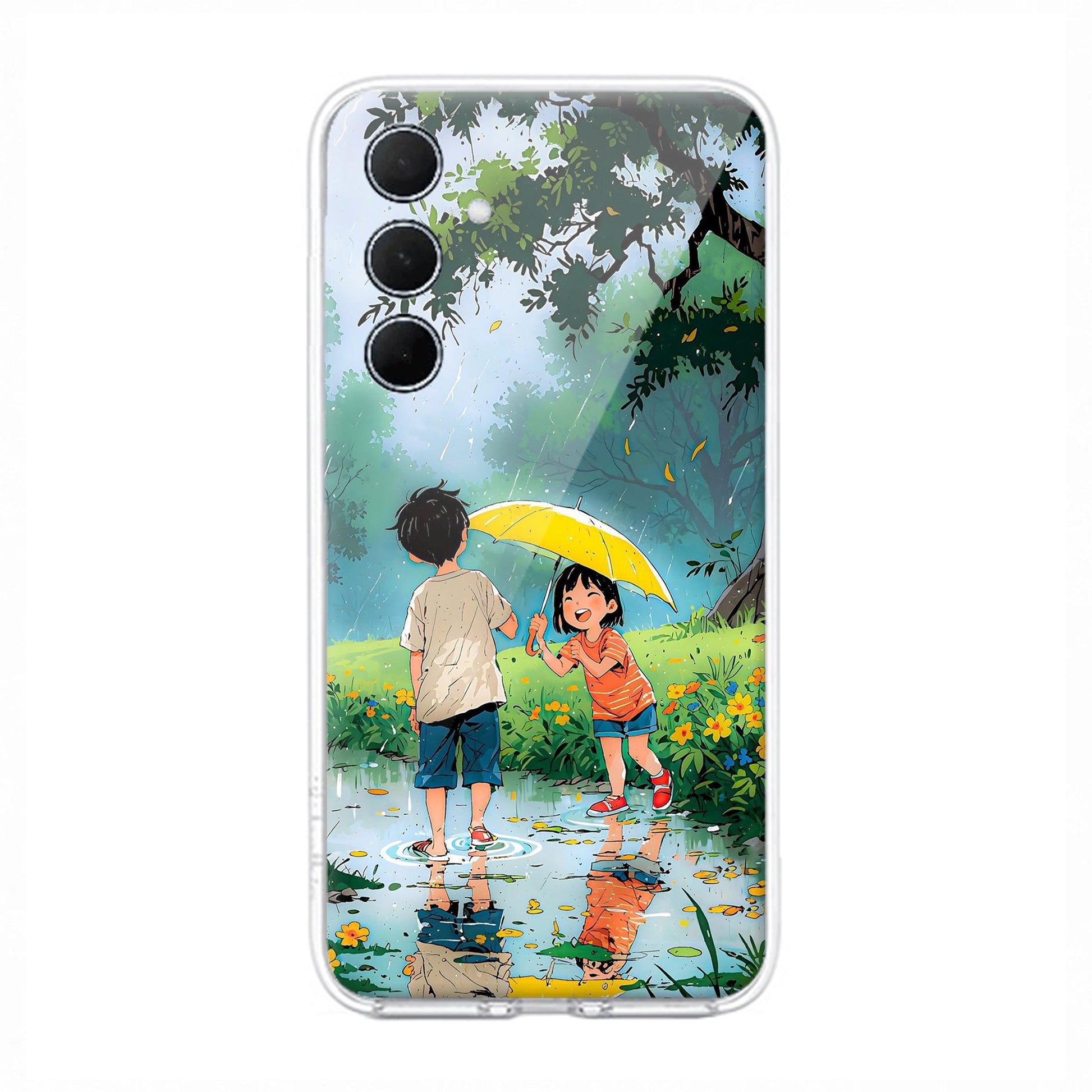 Raindrop Moments Transparent Silicon Case For Samsung ShopOnCliQ