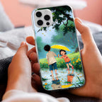 Raindrop Moments Transparent Silicon Case For iPhone 14