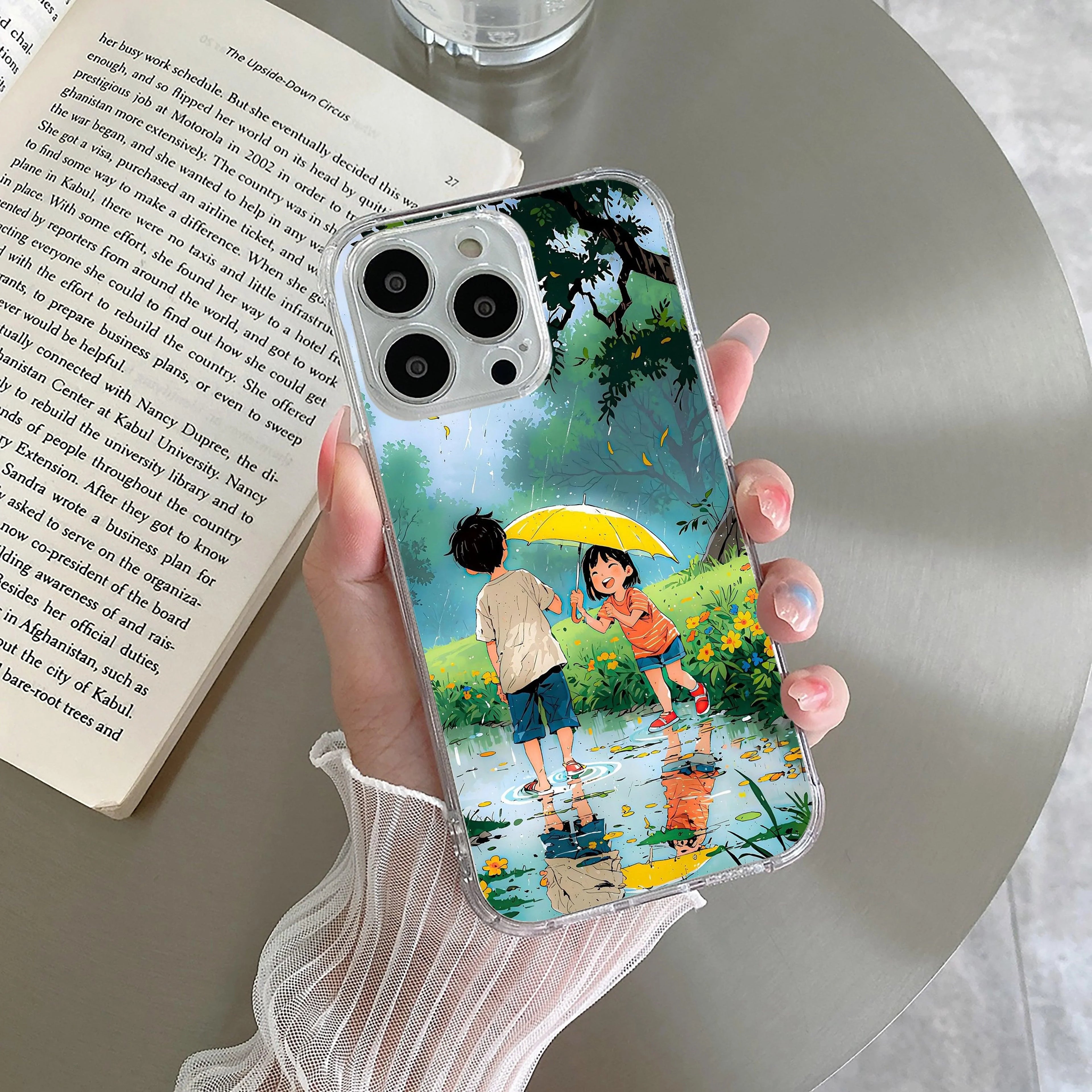 Raindrop Moments Transparent Silicon Case For Google - ShopOnCliQ