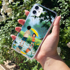 Raindrop Moments Anti Yellow Clear Case For iPhone 12 Mini