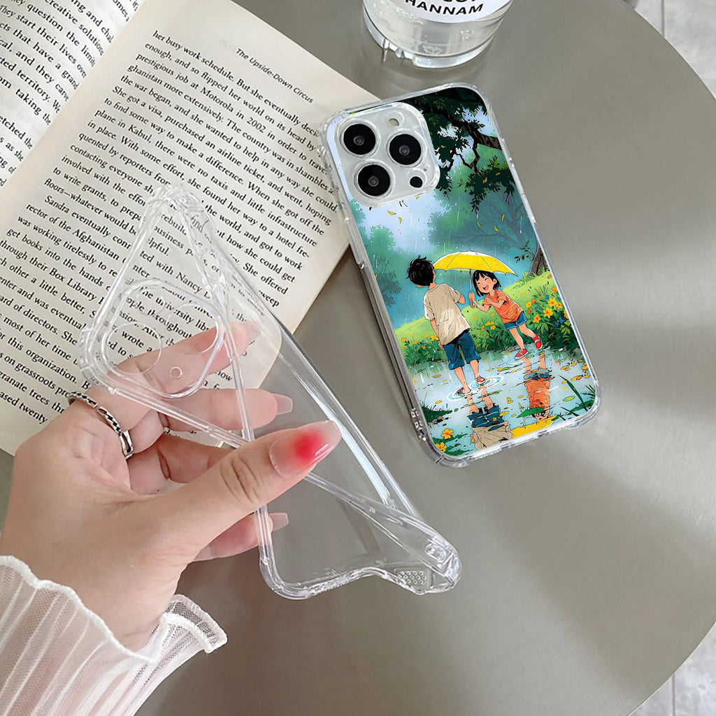 Raindrop Moments Transparent Silicon Case For Google - ShopOnCliQ
