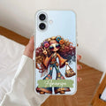 Ranngers Girl Customize Transparent Silicon Case For iPhone 16 Plus
