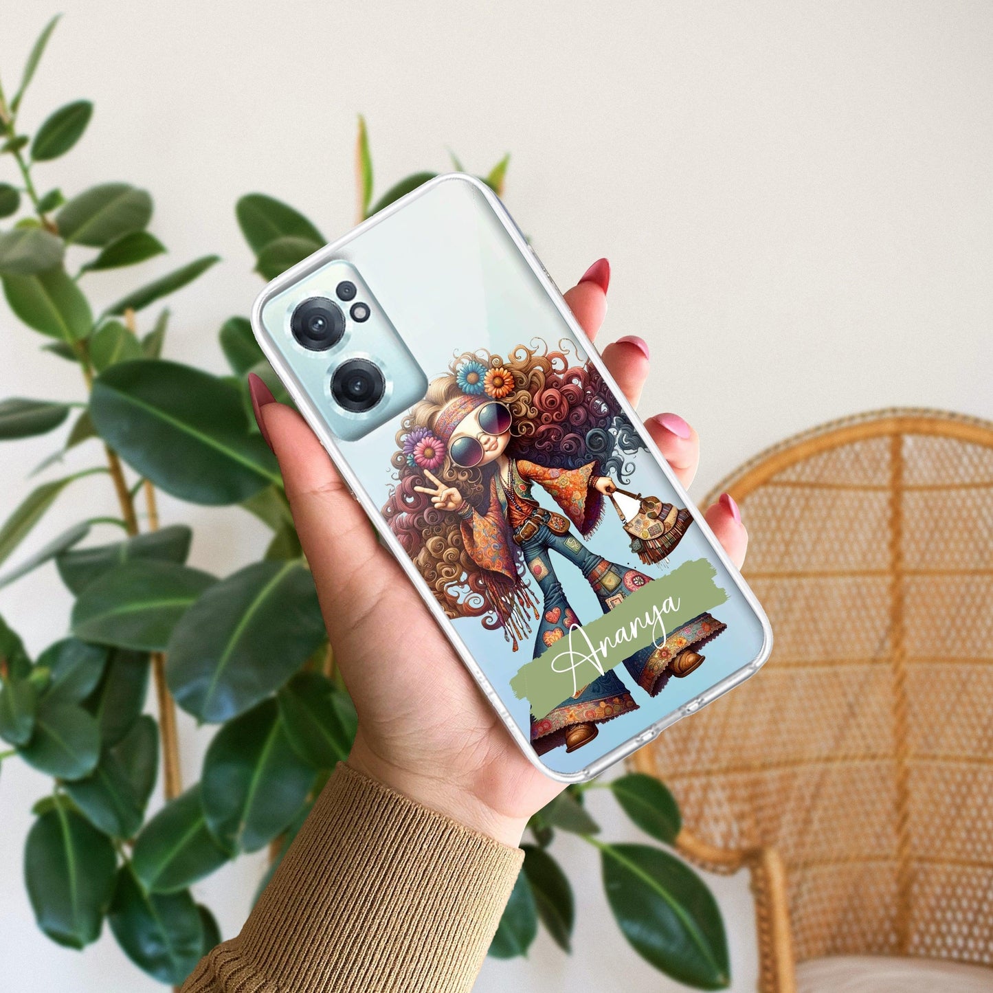 Ranngers Girl Transparent Silicon Case For OnePlus