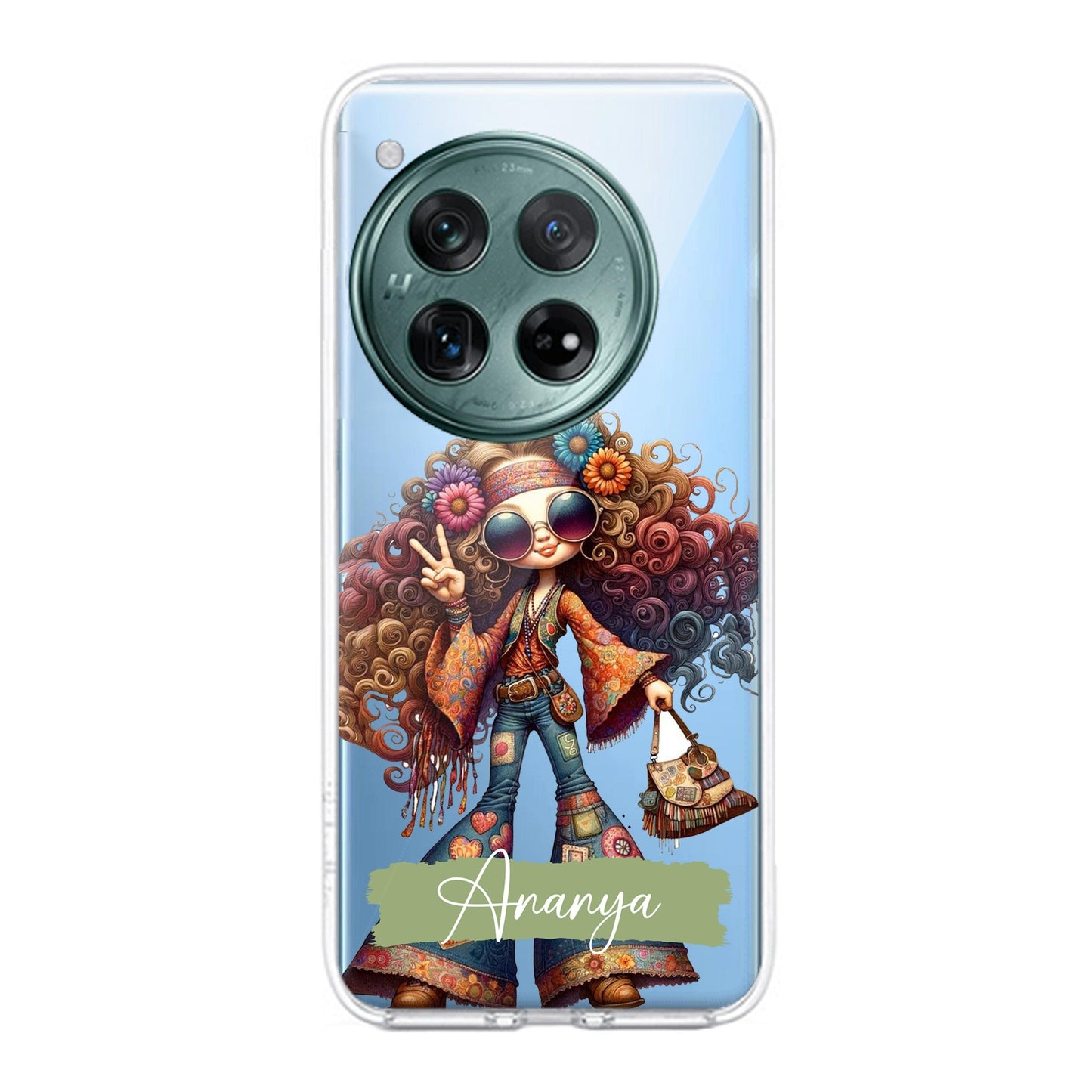 Ranngers Girl Transparent Silicon Case For OnePlus