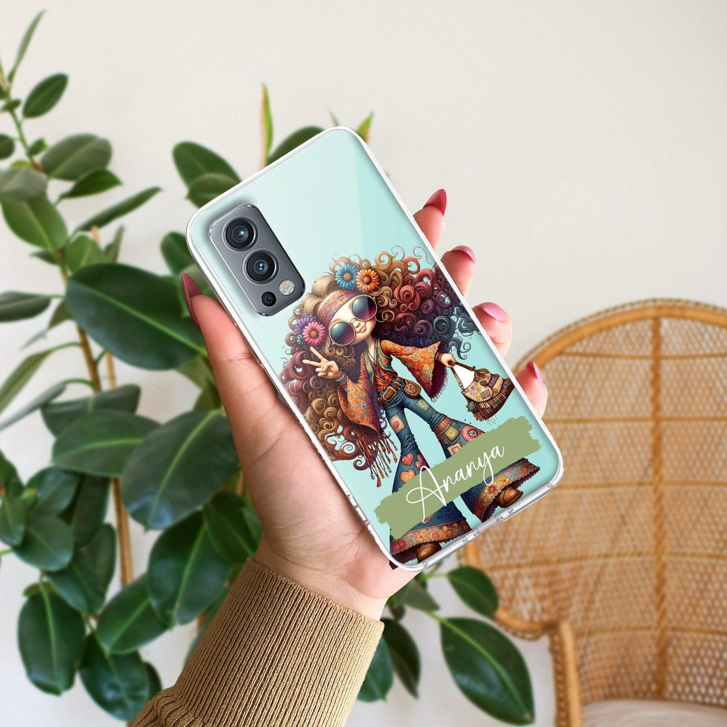 Ranngers Girl Transparent Silicon Case For OnePlus