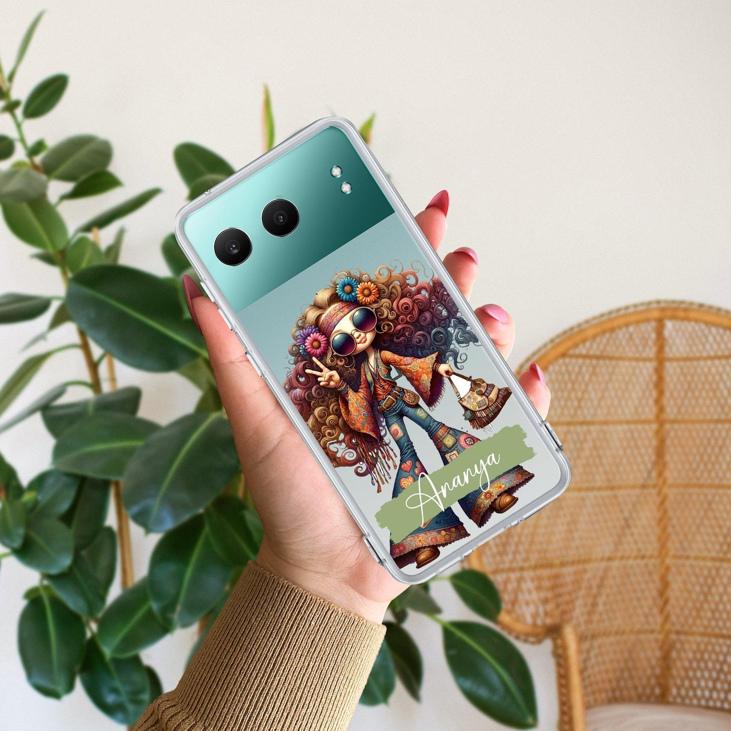 Ranngers Girl Transparent Silicon Case For OnePlus