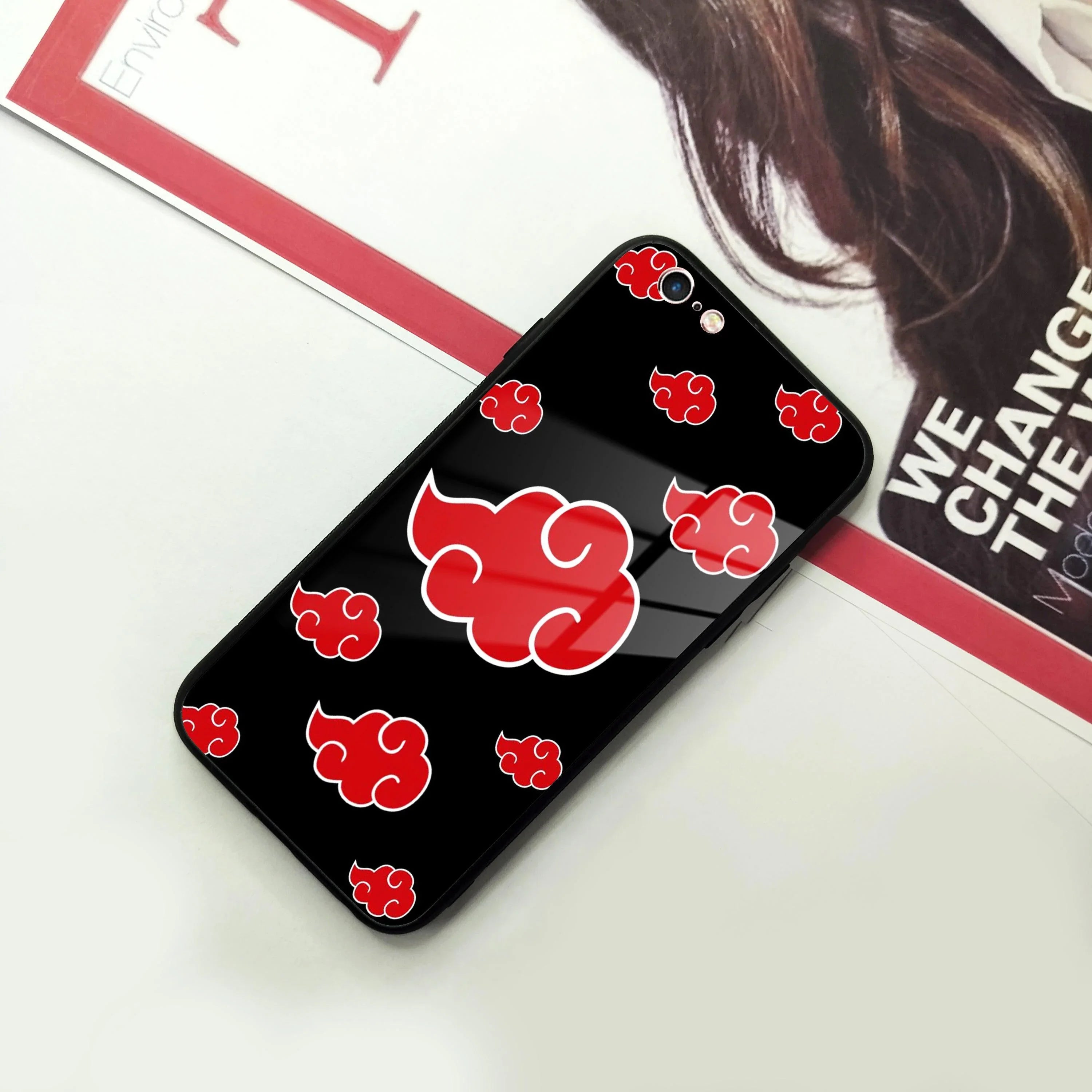 Red Cloud Mobile Glass Phone Case For iPhone - ShopOnCliQ