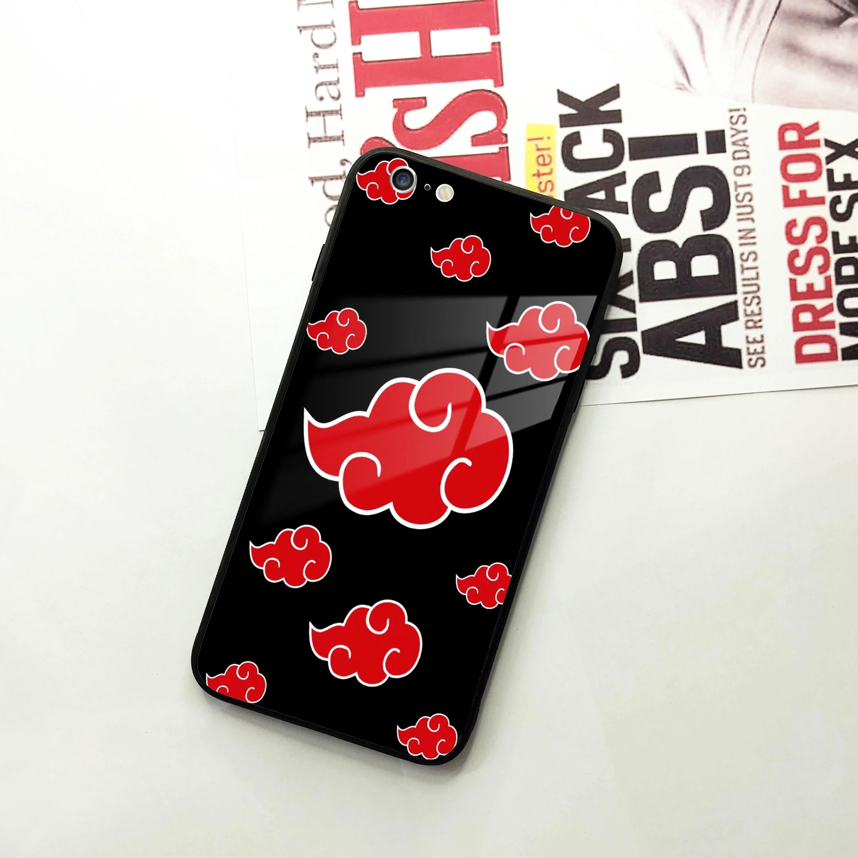 Red Cloud Mobile Glass Phone Case For iPhone - ShopOnCliQ