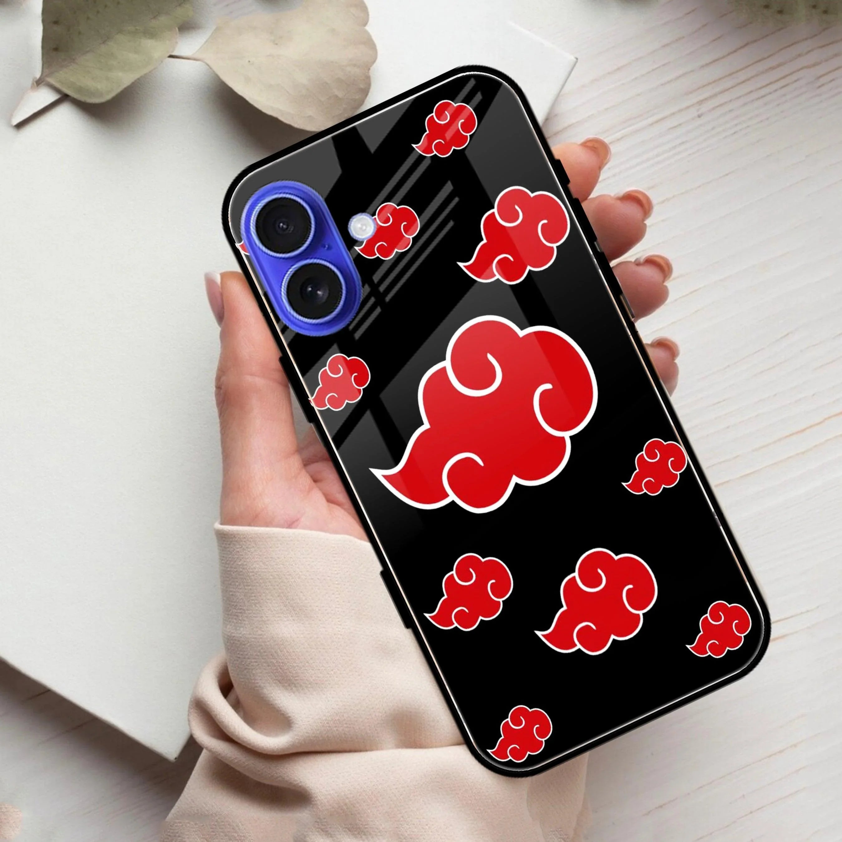 Red Cloud Mobile Glass Phone Case For iPhone - ShopOnCliQ