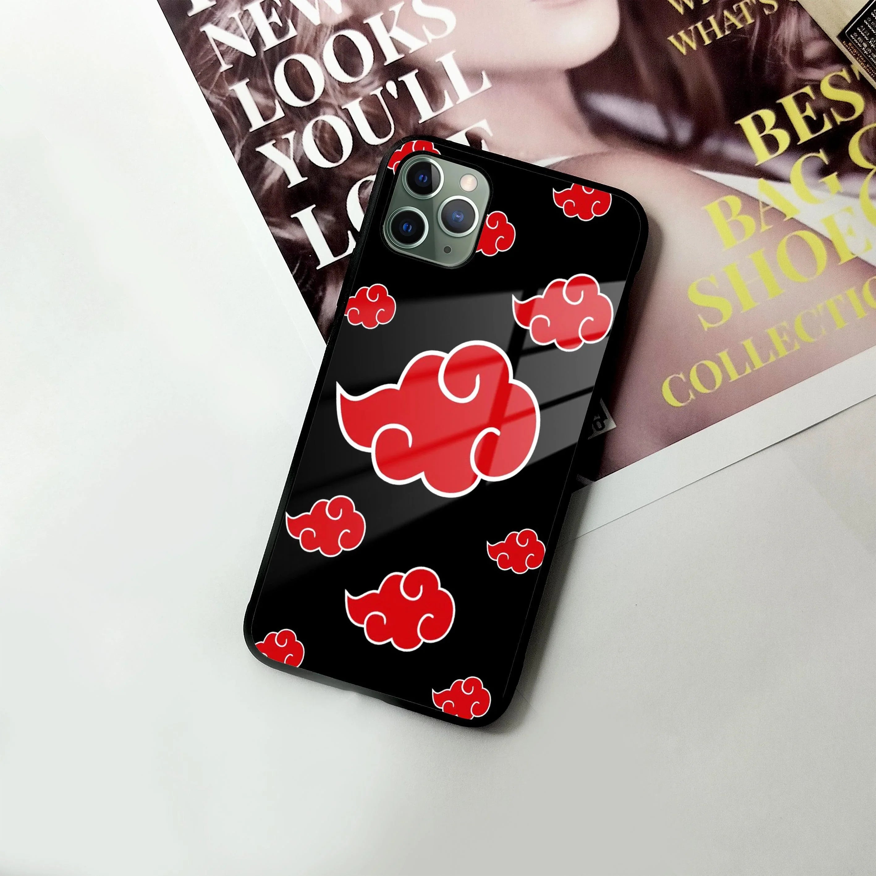 Red Cloud Mobile Glass Phone Case For iPhone - ShopOnCliQ