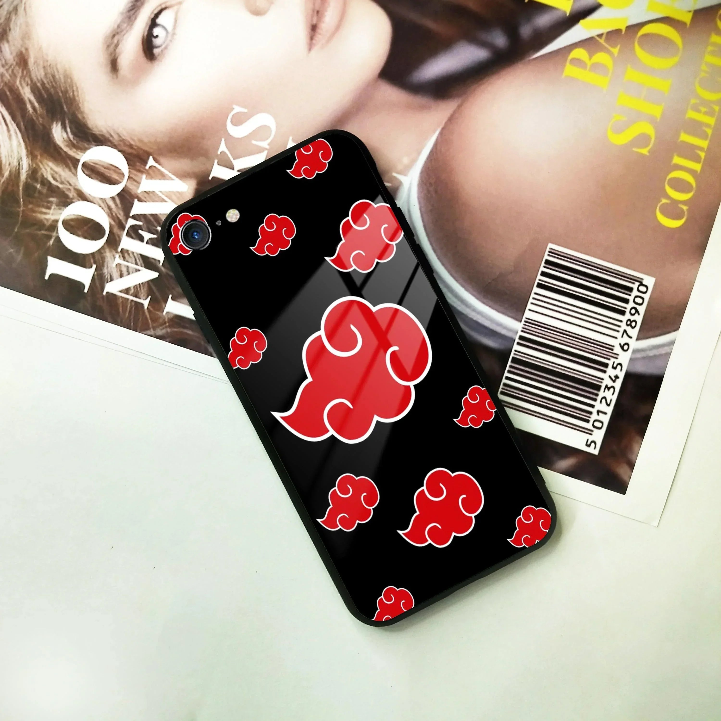 Red Cloud Mobile Glass Phone Case For iPhone - ShopOnCliQ