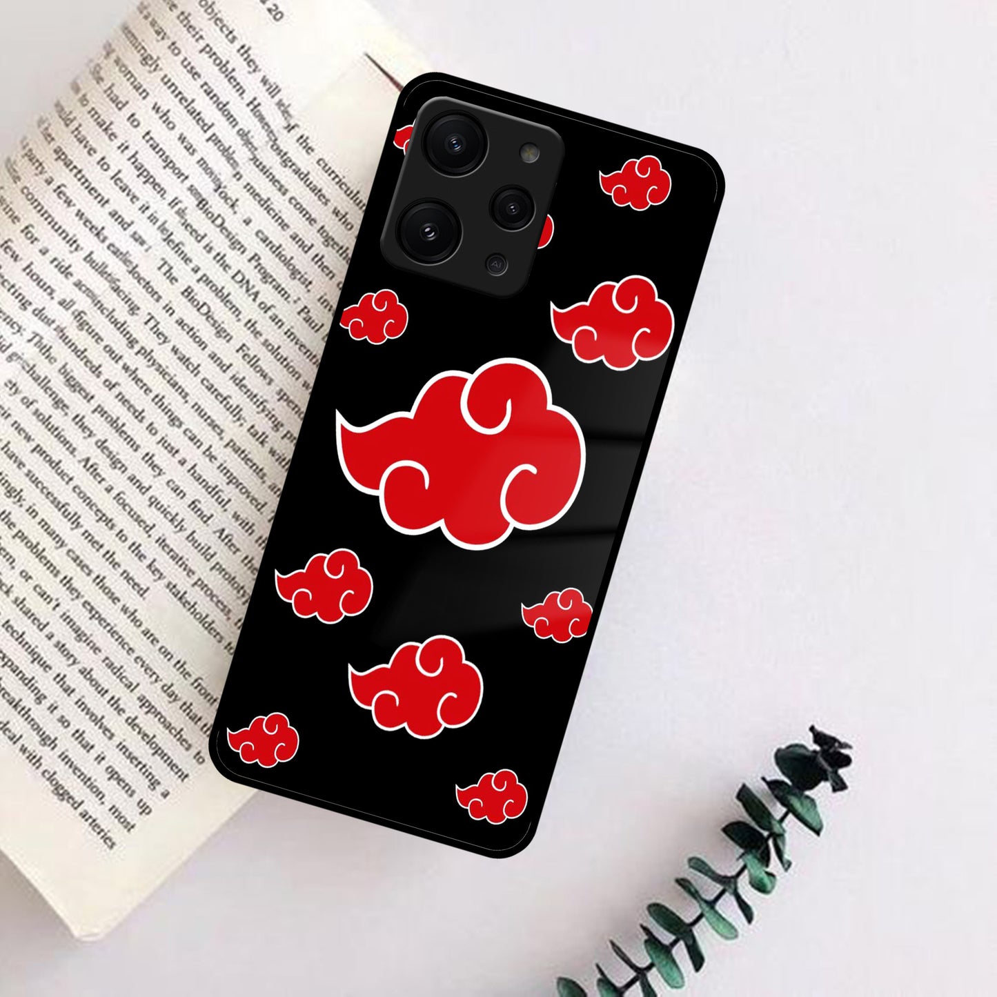 Red Cloud Mobile Glass Phone Case Cover For Redmi/Xiaomi