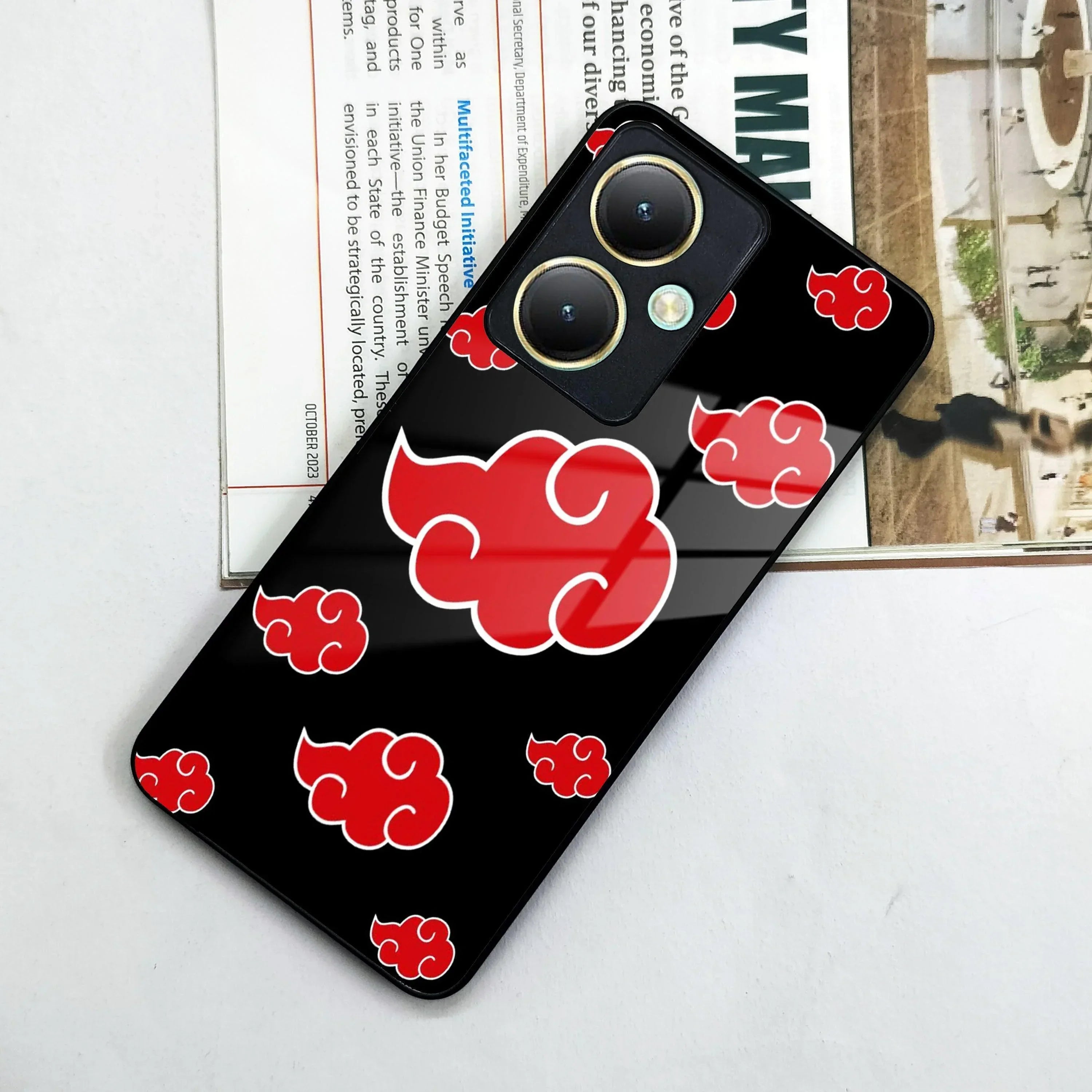 Red Cloud Mobile Glass Phone Case For Vivo - ShopOnCliQ