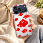 Akatsuki Cloud Transparent Silicon Case