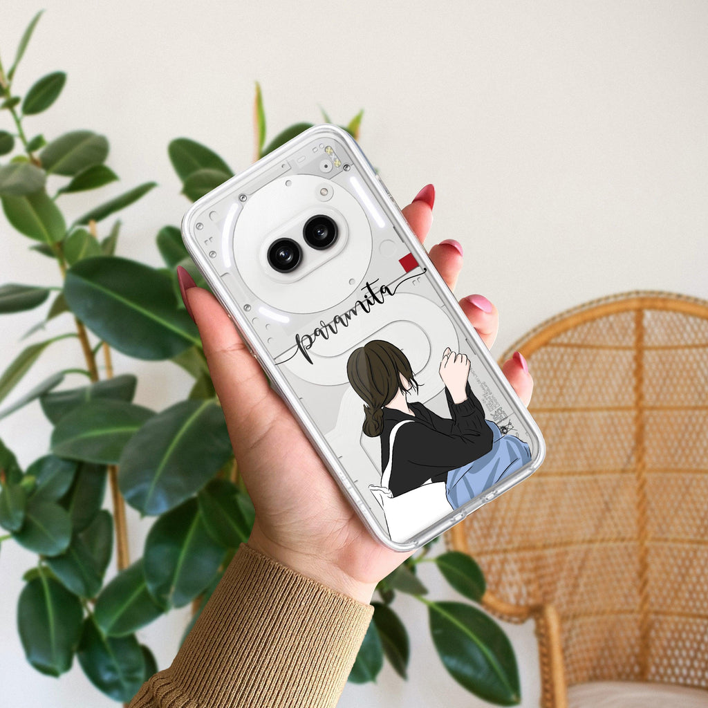 Relax Mood Customize Transparent Silicon Case For Nothing - ShopOnCliQ