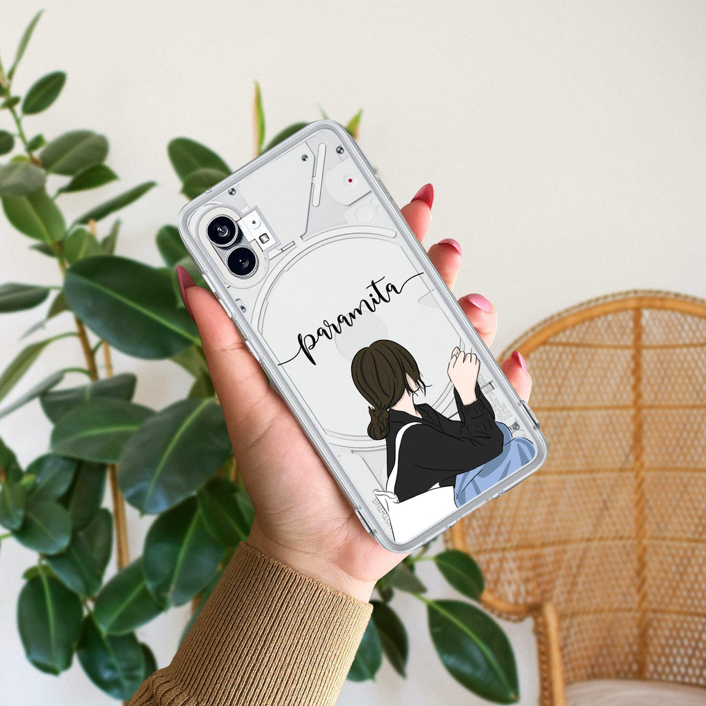 Relax Mood Customize Transparent Silicon Case For Nothing - ShopOnCliQ