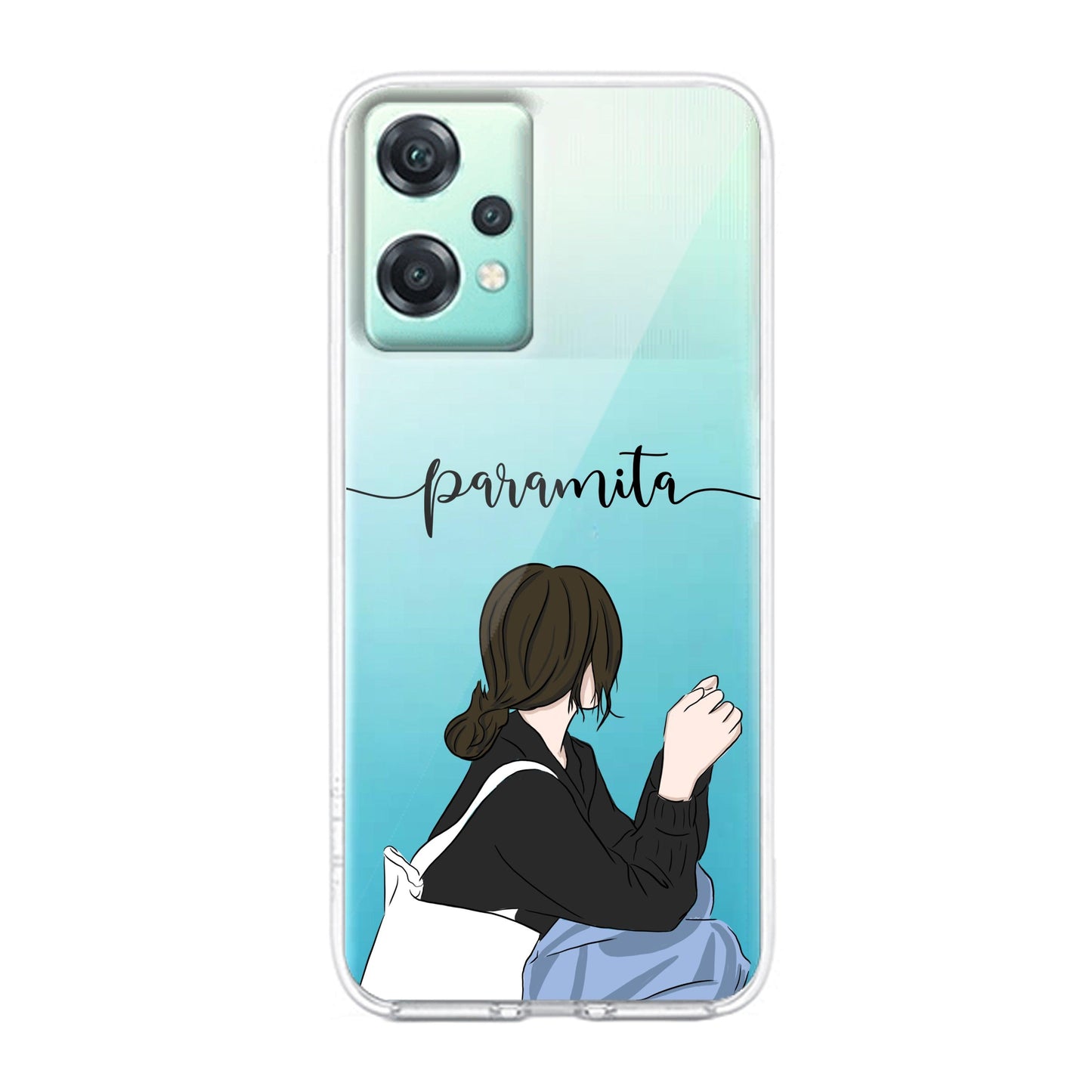 Relax Mood Customize Transparent Silicon Case For OnePlus