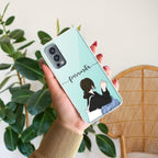 Relax Mood Customize Transparent Silicon Case For OnePlus Nord 2T 5G