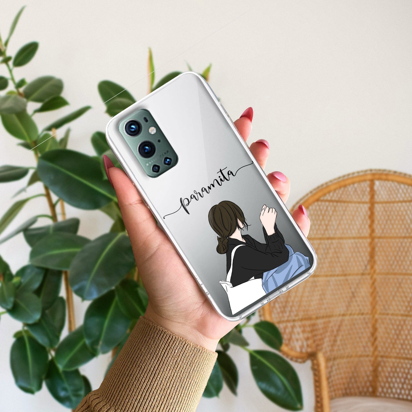 Relax Mood Customize Transparent Silicon Case For OnePlus ShopOnCliQ