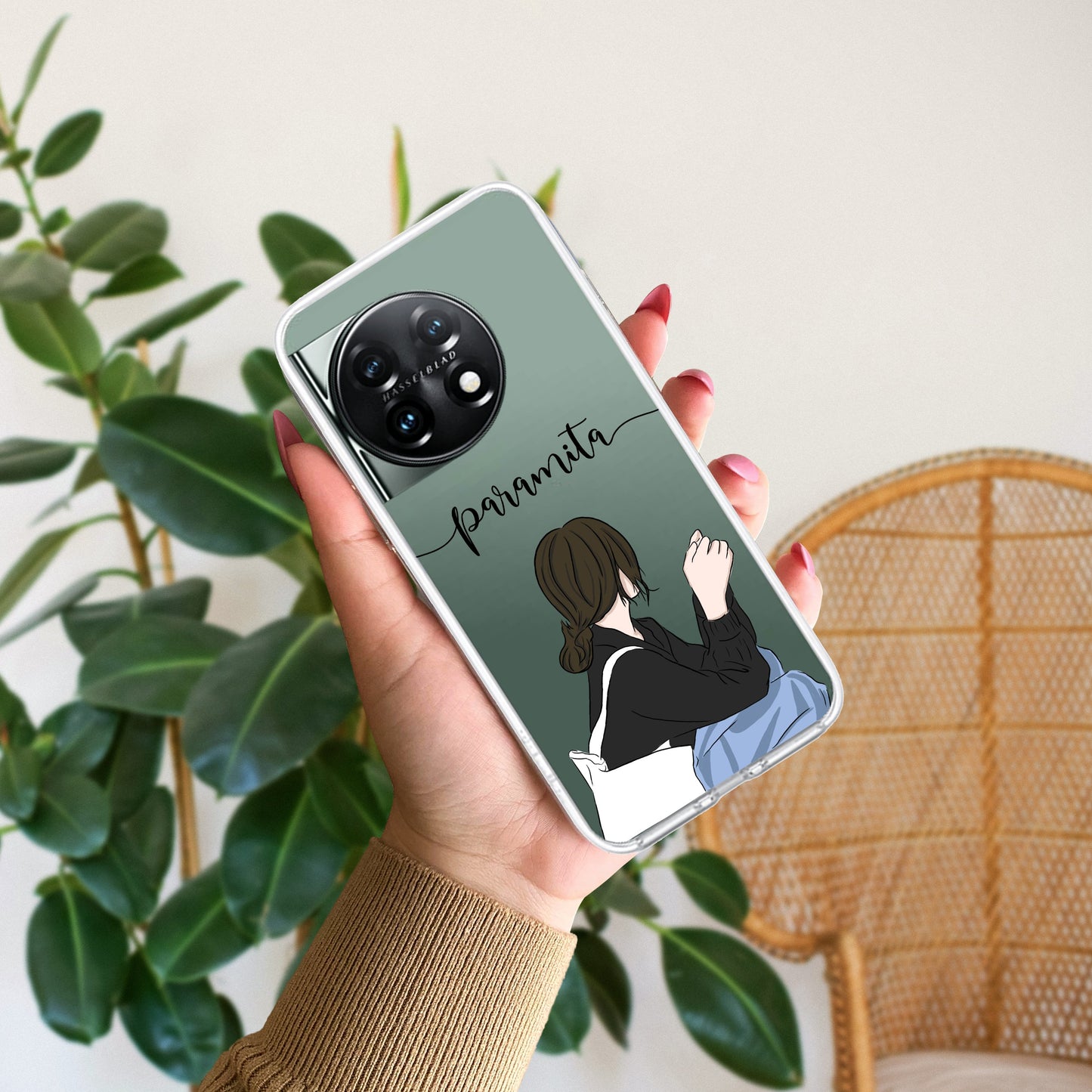 Relax Mood Customize Transparent Silicon Case For OnePlus ShopOnCliQ