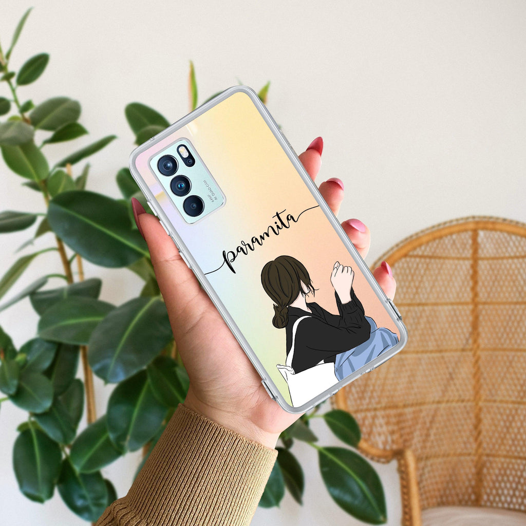 Relax Mood Customize Anti Yellow Case For Oppo Reno 6 Pro 5G