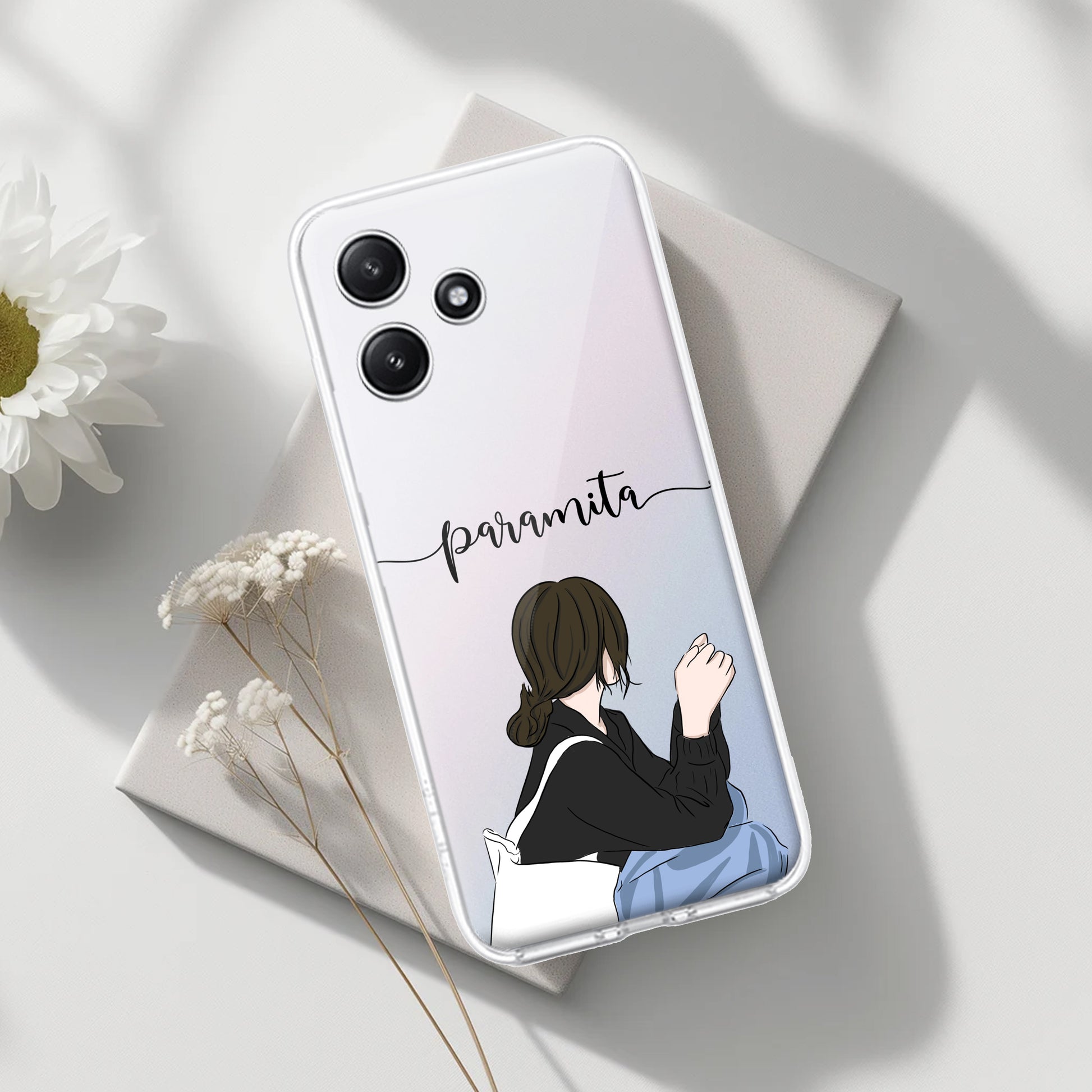 Relax Mood Customize Transparent Silicon Case For Poco - ShopOnCliQ