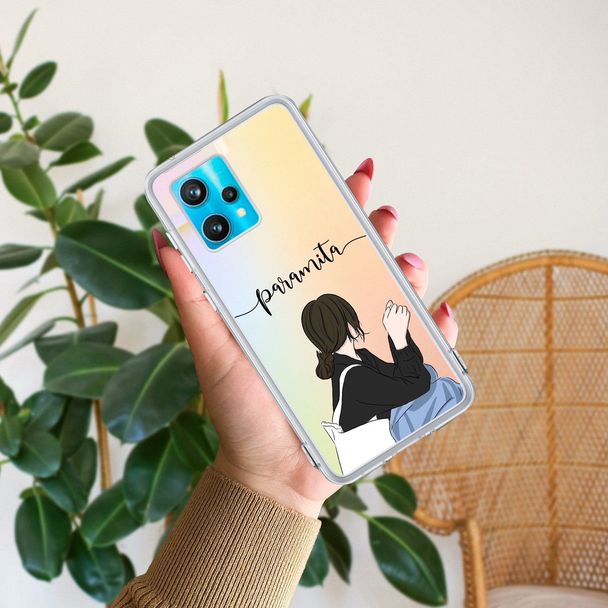 Relax Mood Customize Transparent Silicon Case For Realme/Narzo ShopOnCliQ