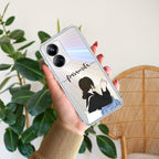 Relax Mood Customize Transparent Silicon Case For Realme C35 / Realme Narzo 50A Prime