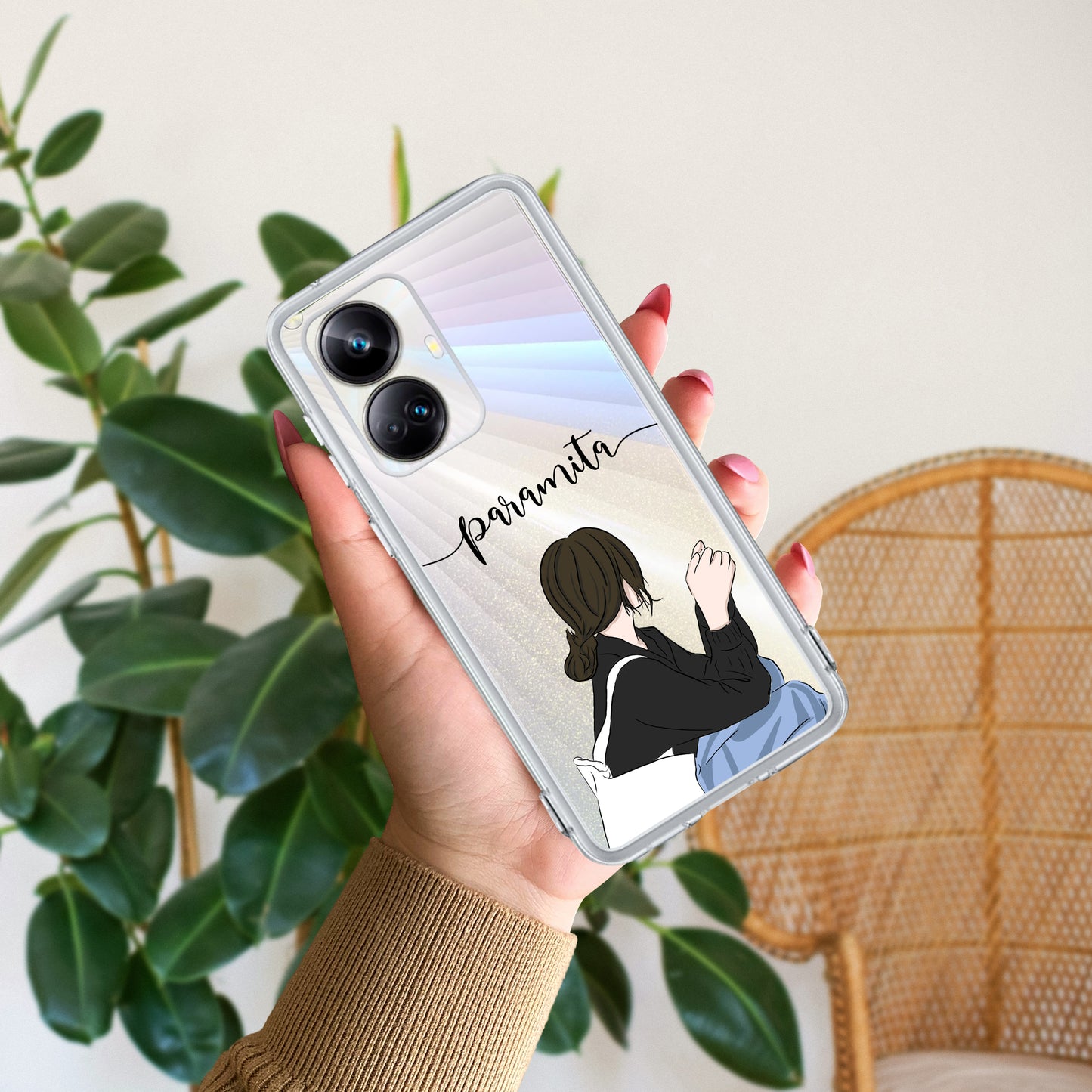 Relax Mood Customize Transparent Silicon Case For Realme/Narzo ShopOnCliQ