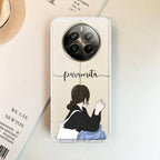 Relax Mood Customize Transparent Silicon Case For Realme 11 Pro+ 5G
